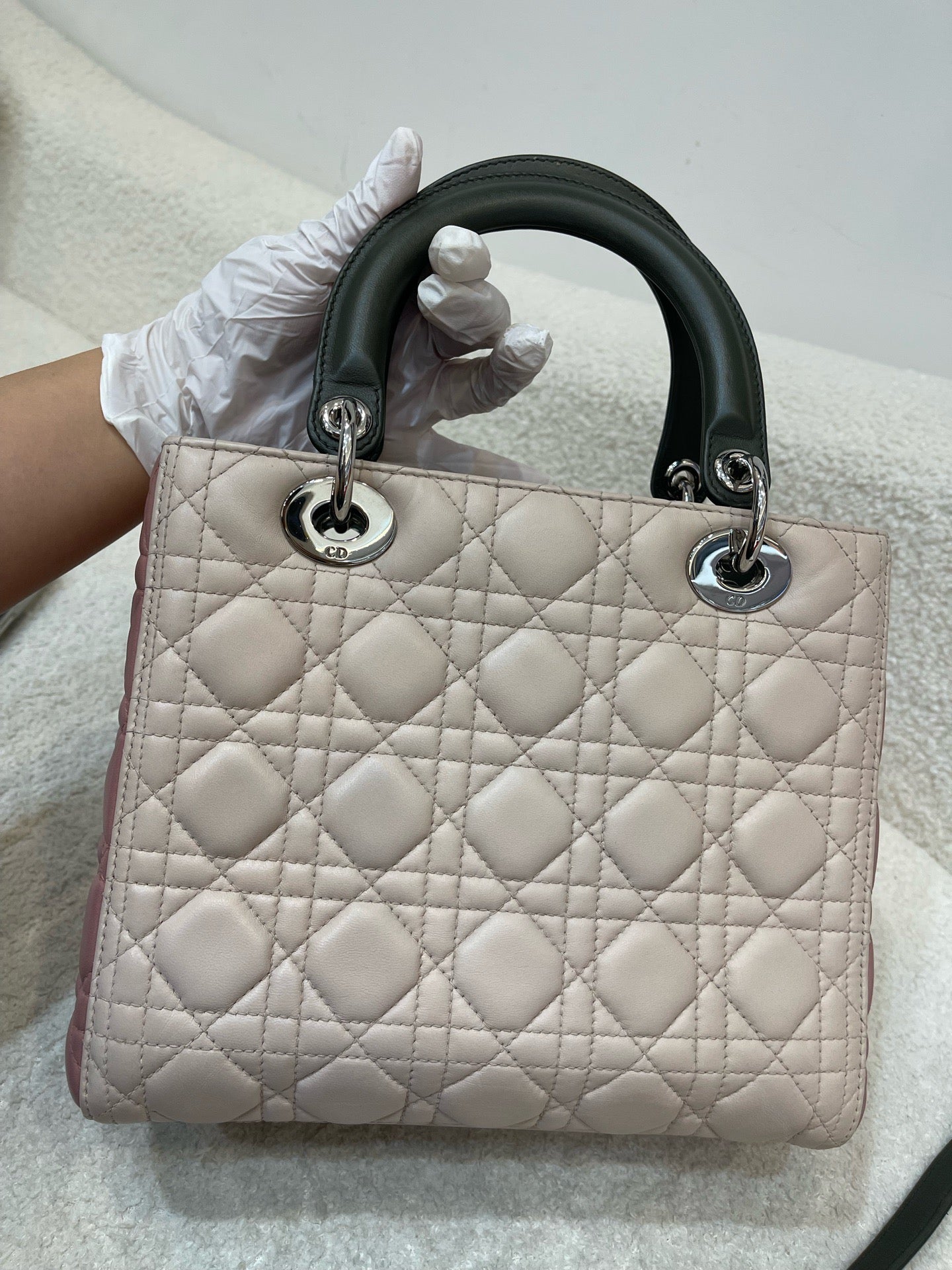 Dior - Lady Dior - Leather - Multicolour - (medium)