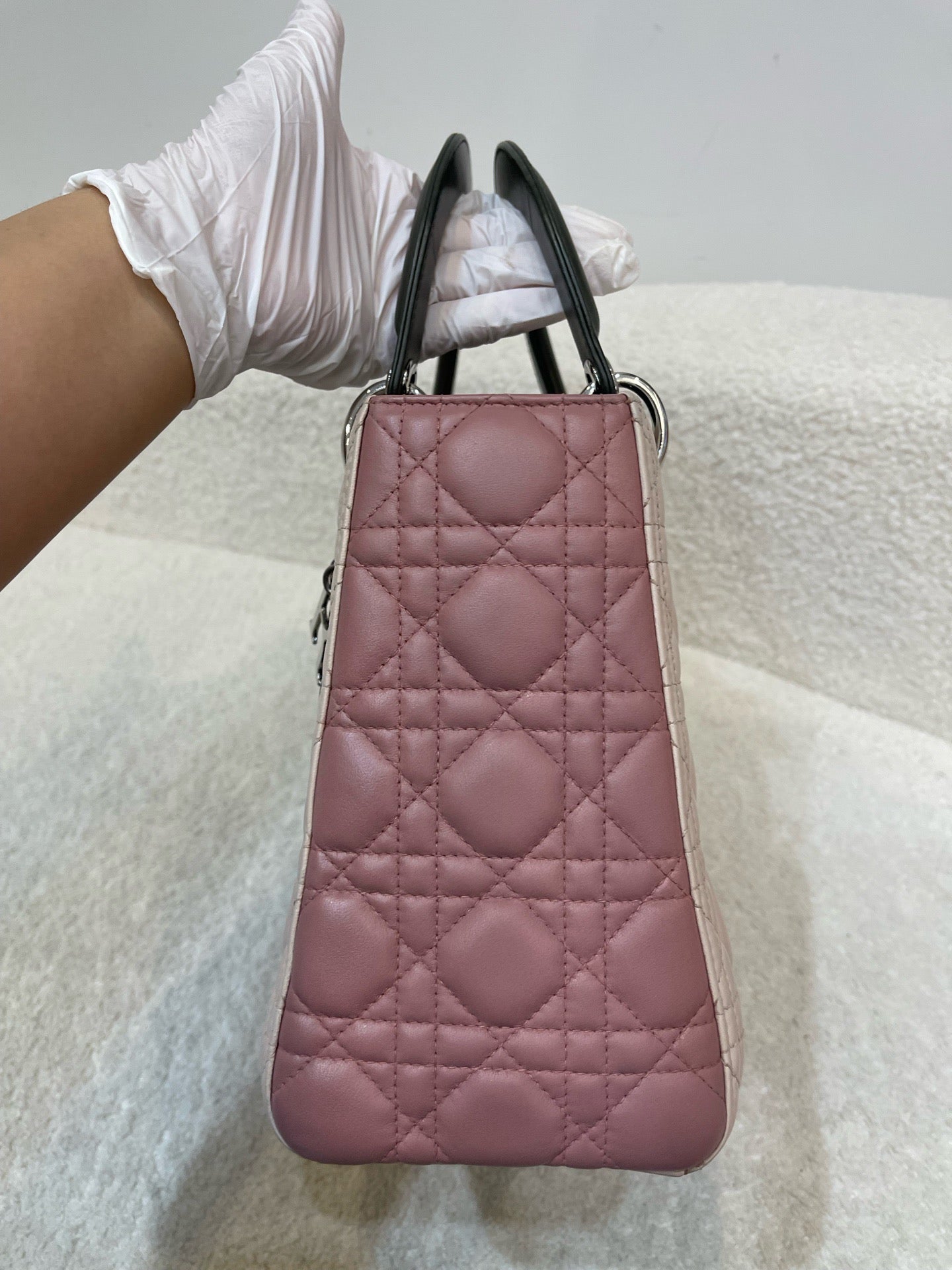 Dior - Lady Dior - Leather - Multicolour - (medium)