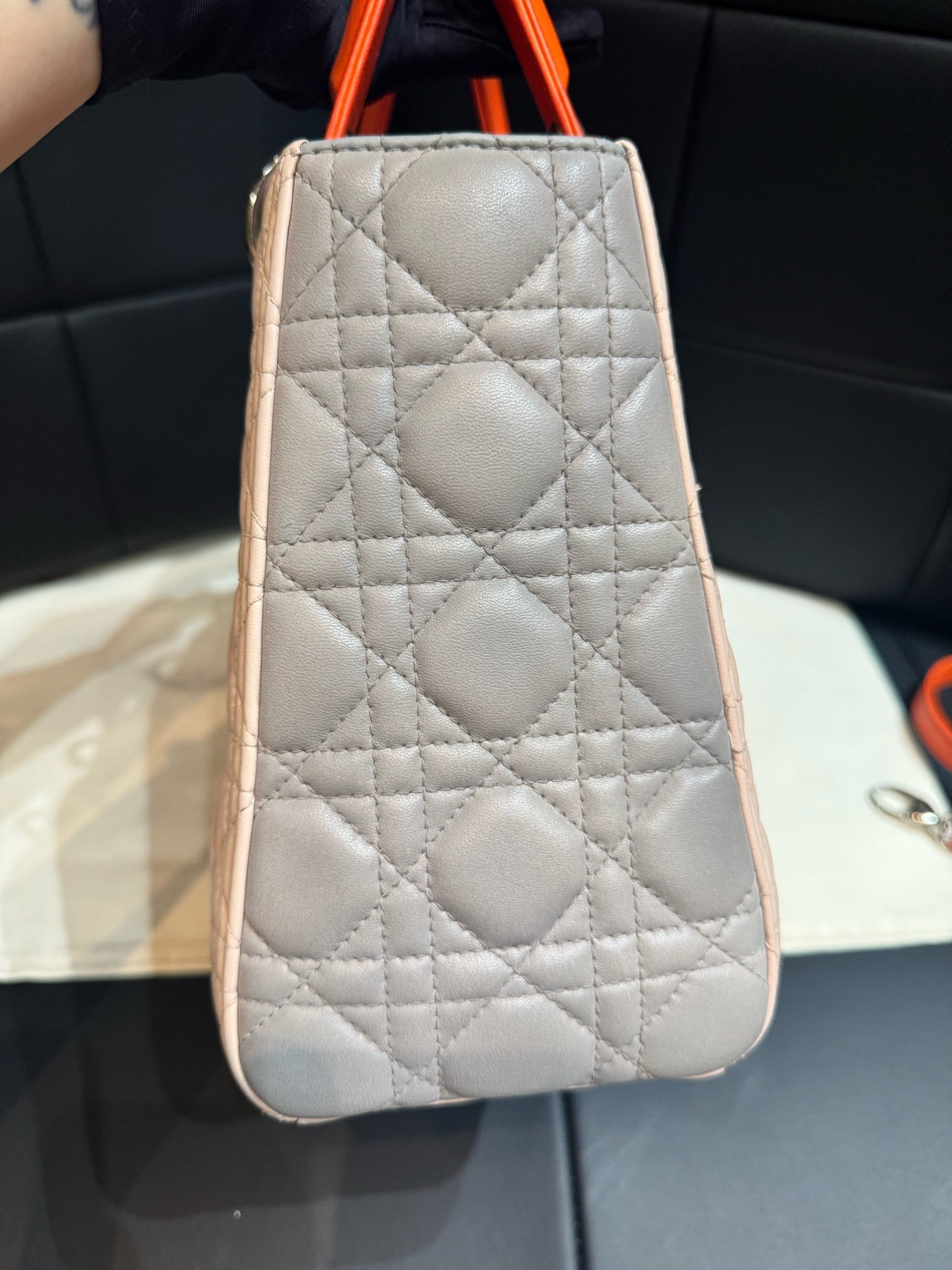 Dior - Lady Dior - Leather - Multicolour - (medium)