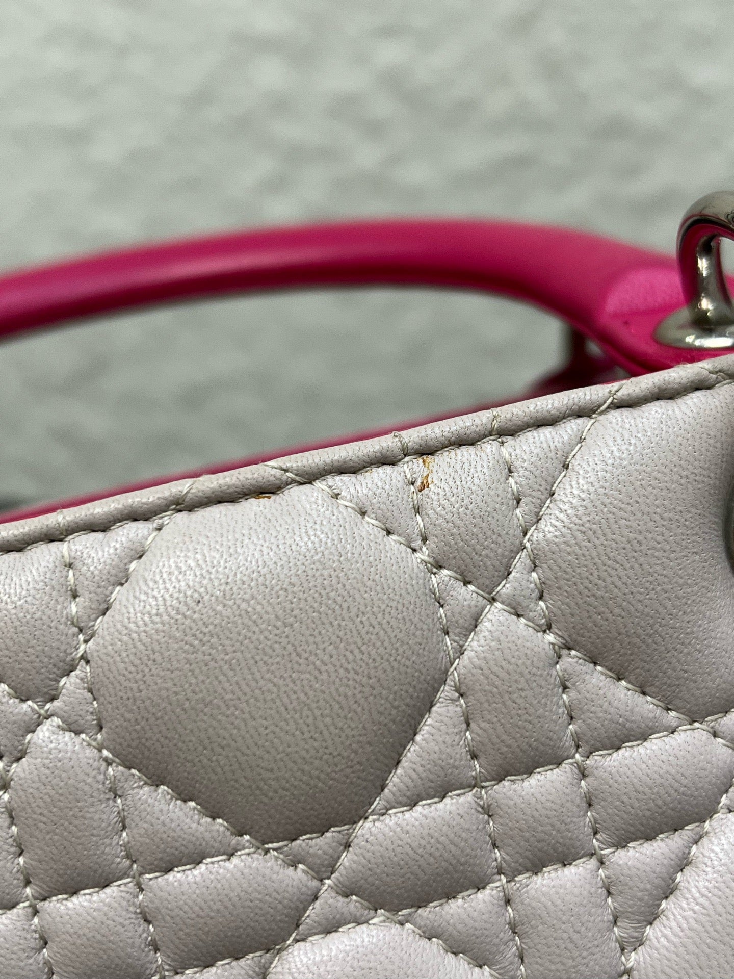 Dior - Lady Dior - Leather - Multicolour - (Medium)