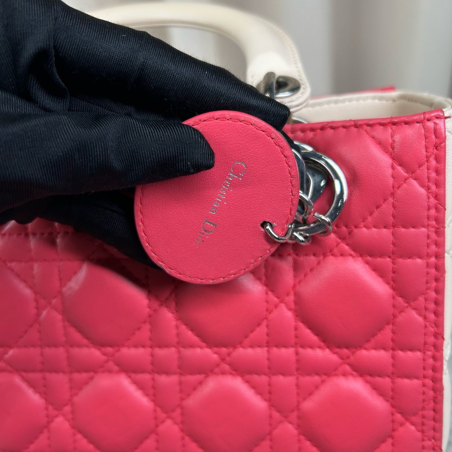 Dior - Lady Dior - Leather - Multicolour - (medium)