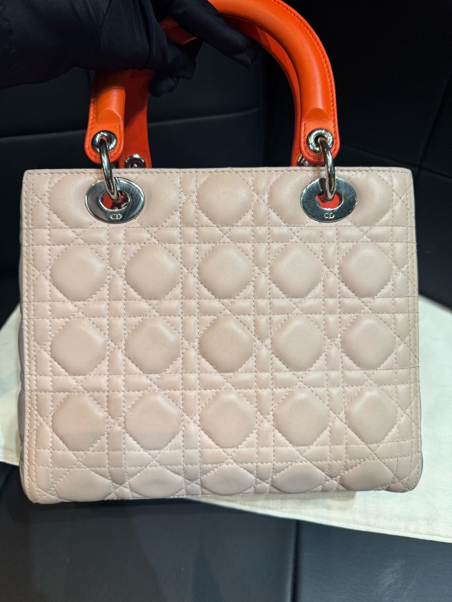 Dior - Lady Dior - Leather - Multicolour - (medium)