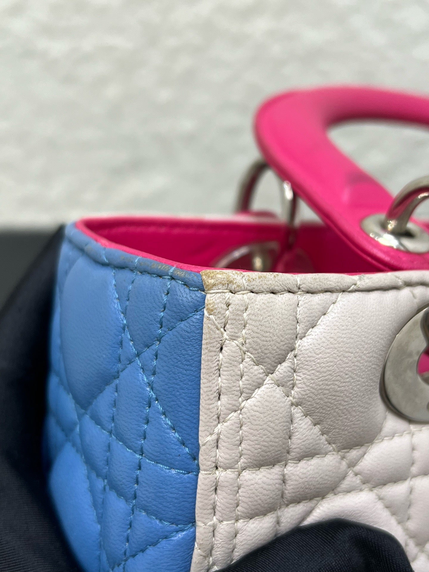 Dior - Lady Dior - Leather - Multicolour - (Medium)