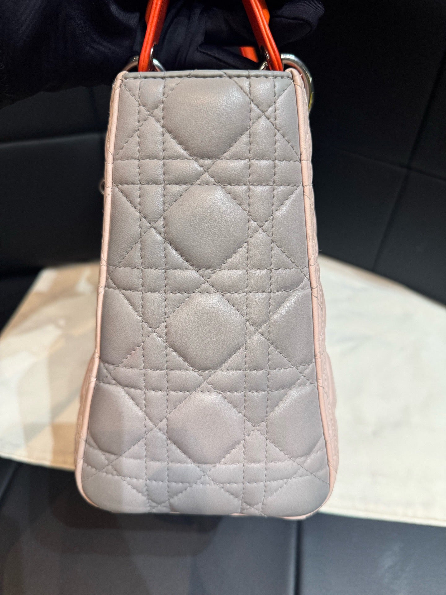 Dior - Lady Dior - Leather - Multicolour - (medium)