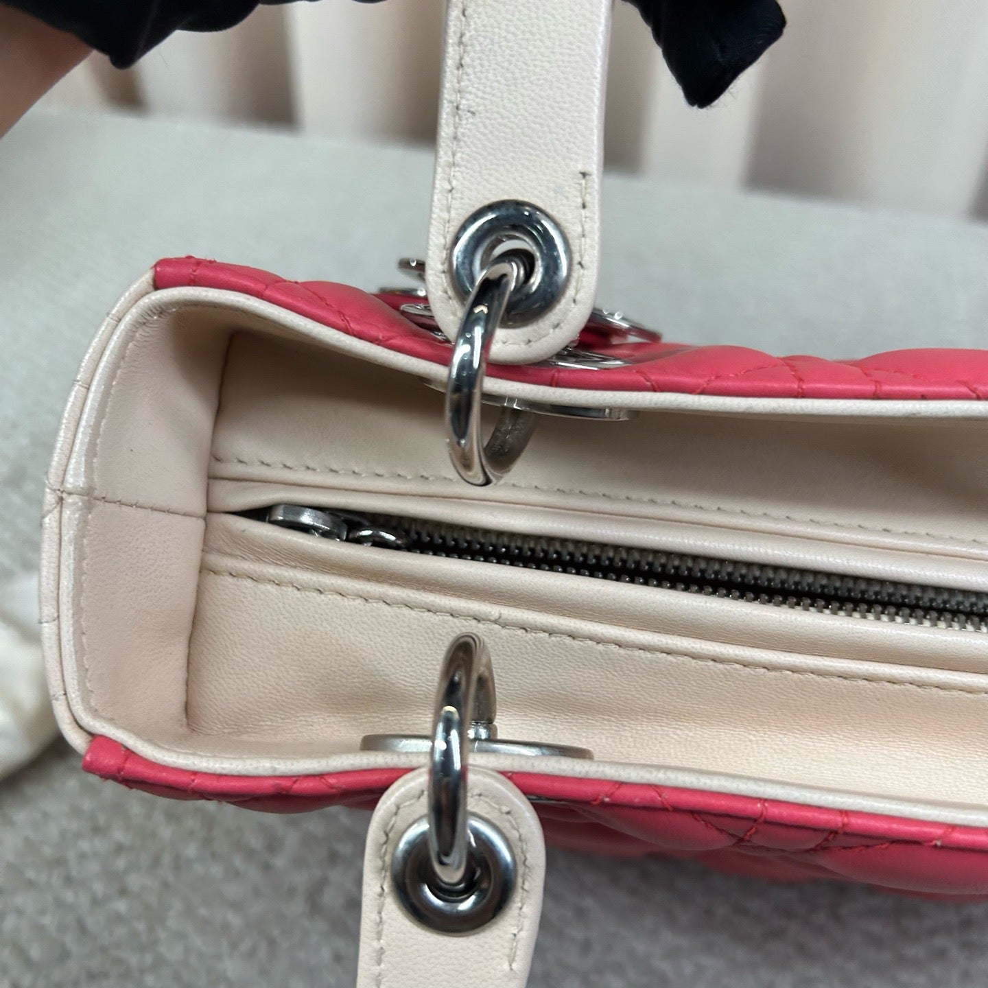 Dior - Lady Dior - Leather - Multicolour - (medium)