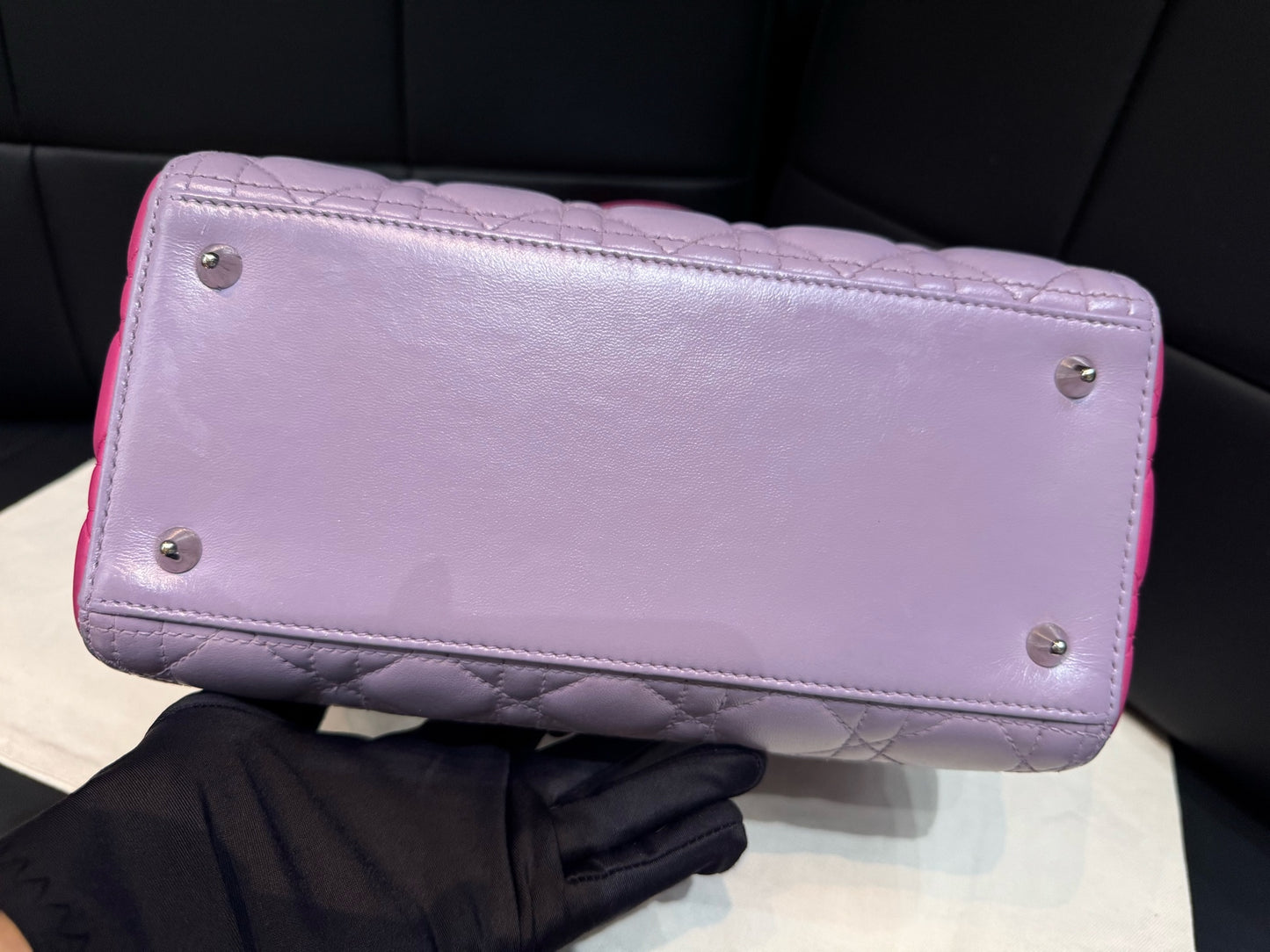 Dior - Lady Dior - Leather - Multicolour - (medium)
