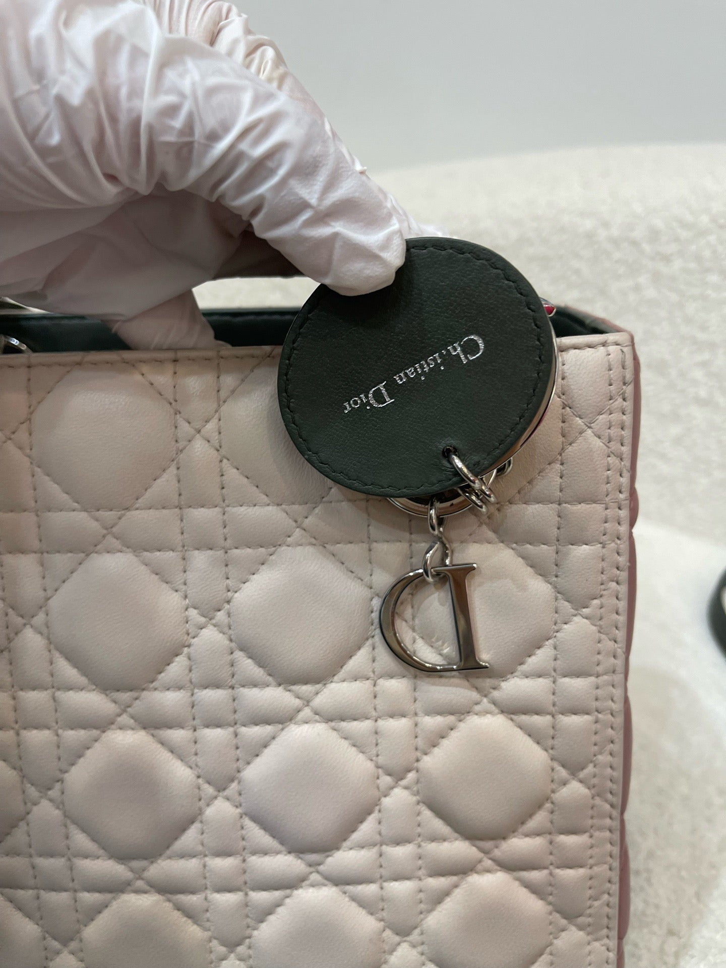 Dior - Lady Dior - Leather - Multicolour - (medium)