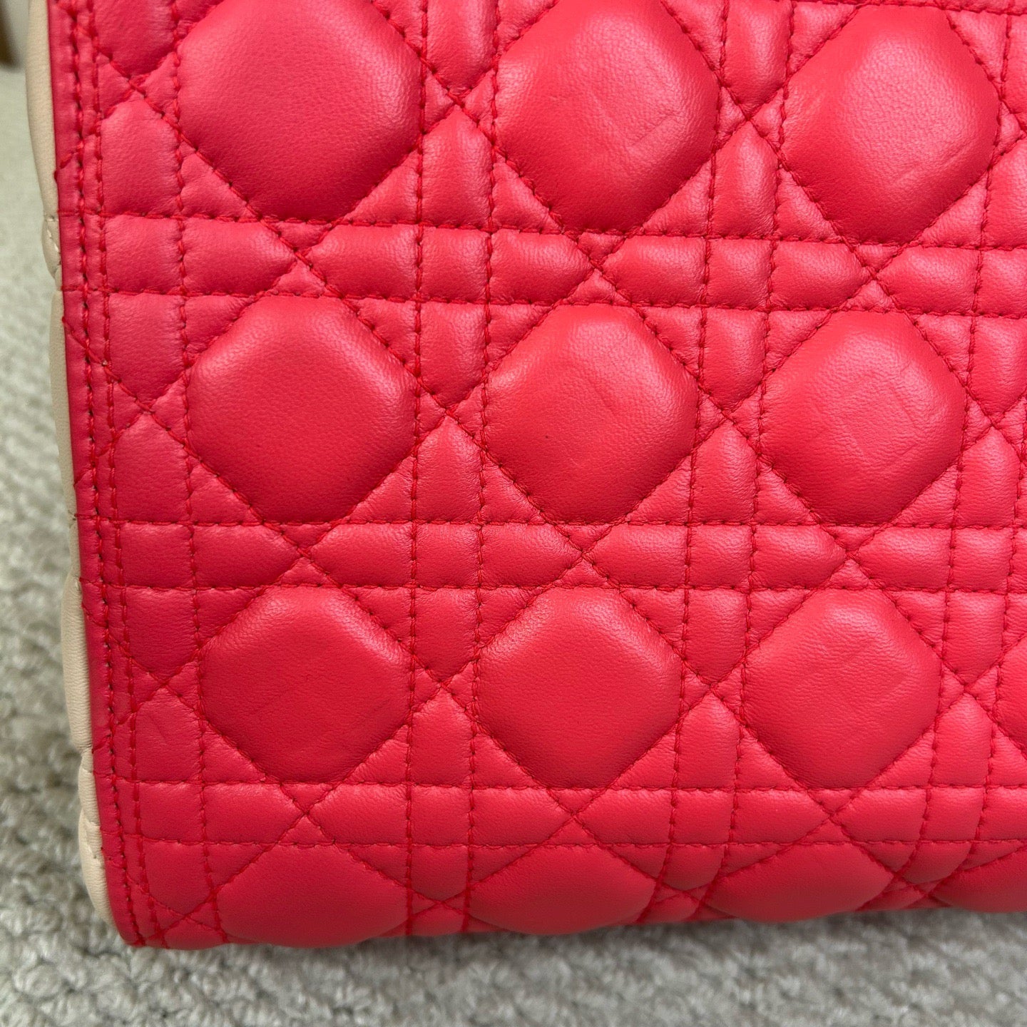 Dior - Lady Dior - Leather - Multicolour - (medium)