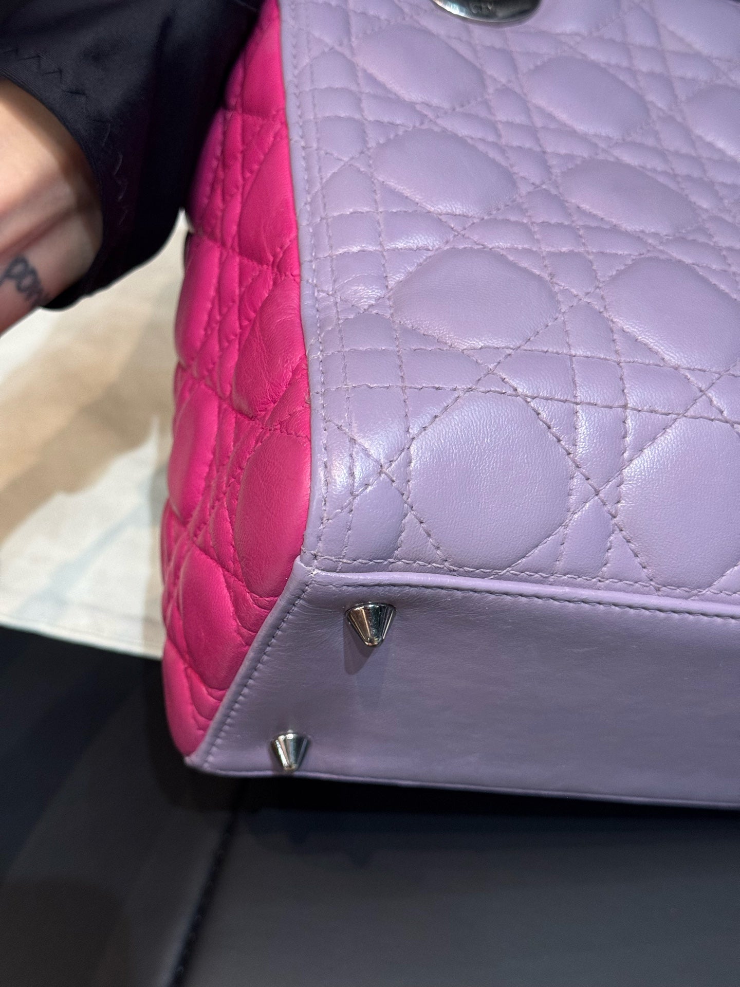Dior - Lady Dior - Leather - Multicolour - (medium)