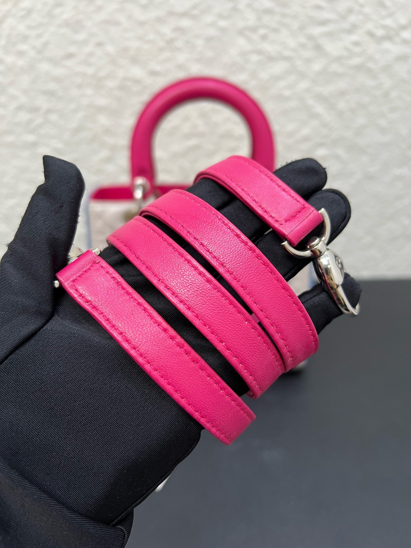 Dior - Lady Dior - Leather - Multicolour - (Medium)