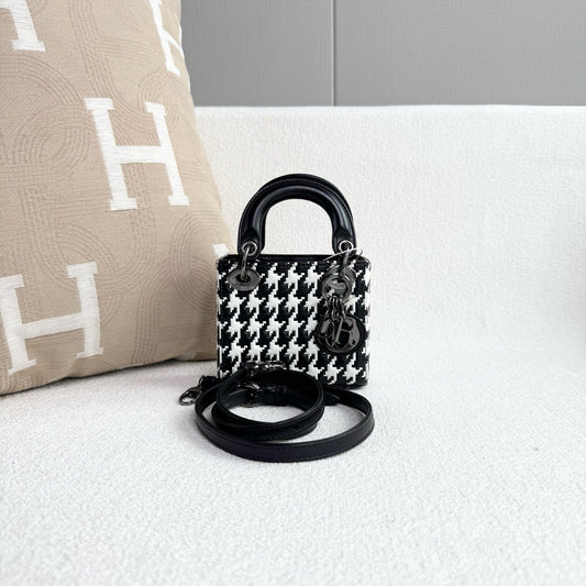 Dior - Lady Dior - Leather - Multicolour - (mini)
