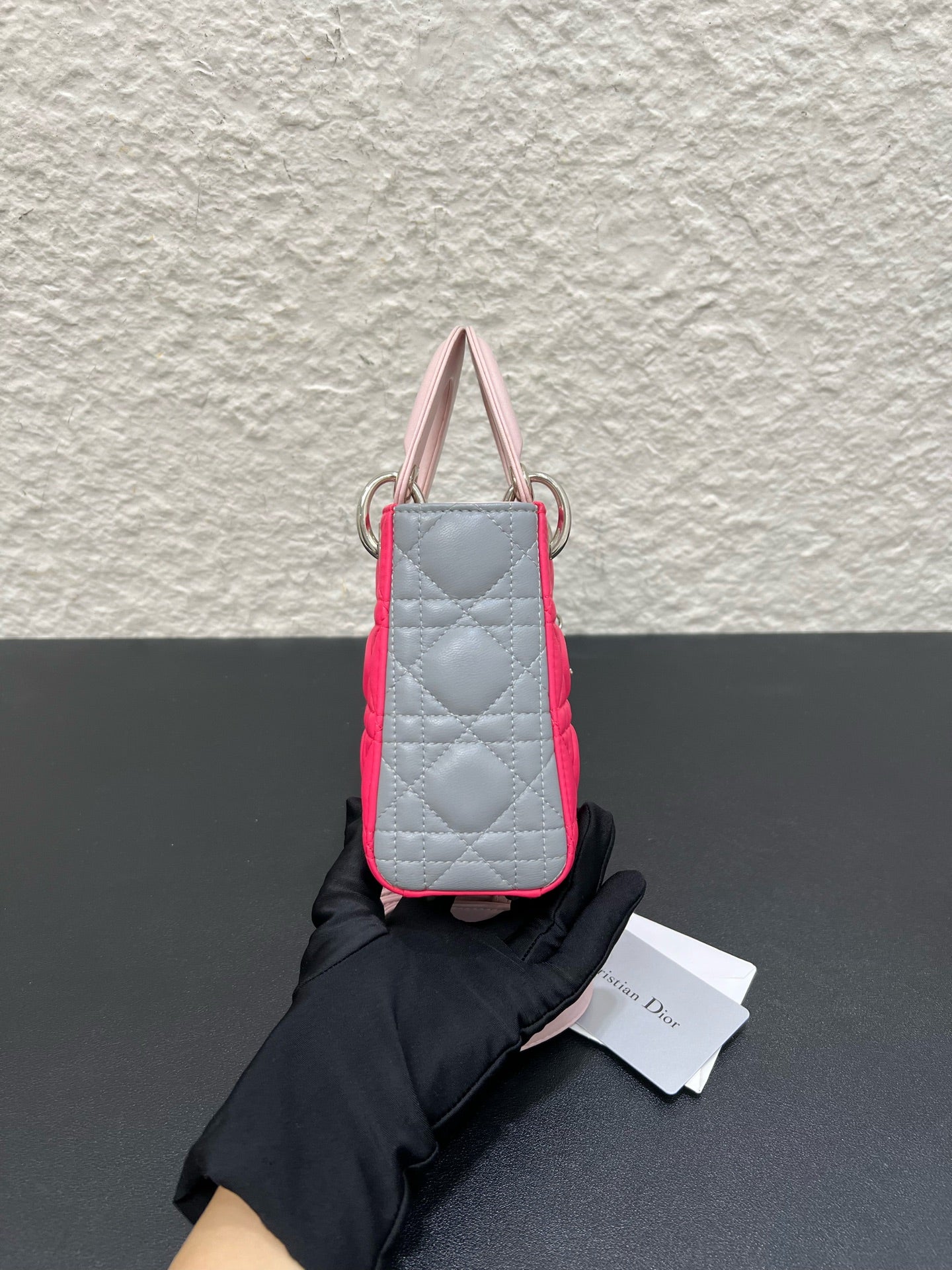 Dior - Lady Dior - Leather - Multicolour - (mini)