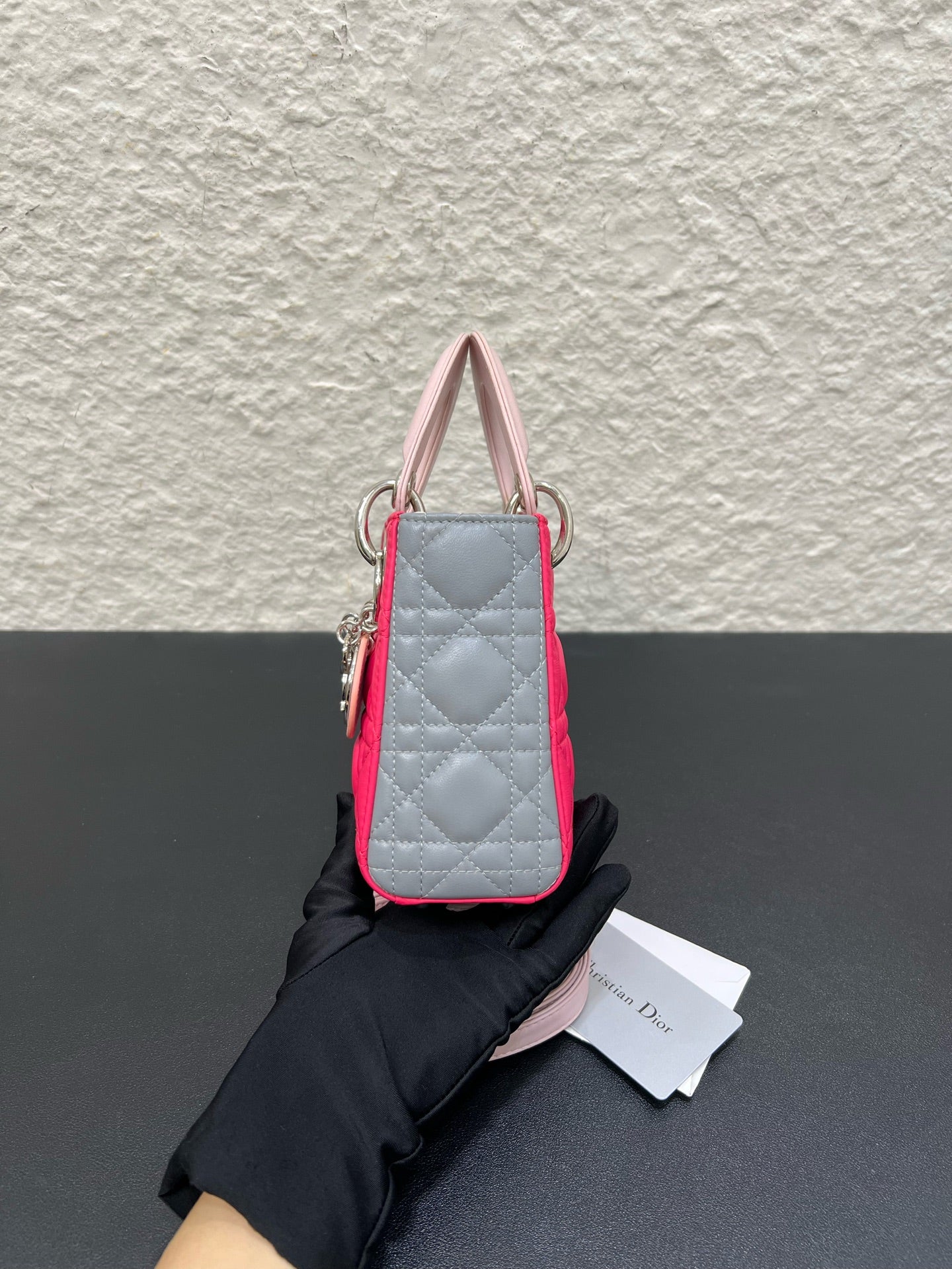 Dior - Lady Dior - Leather - Multicolour - (mini)