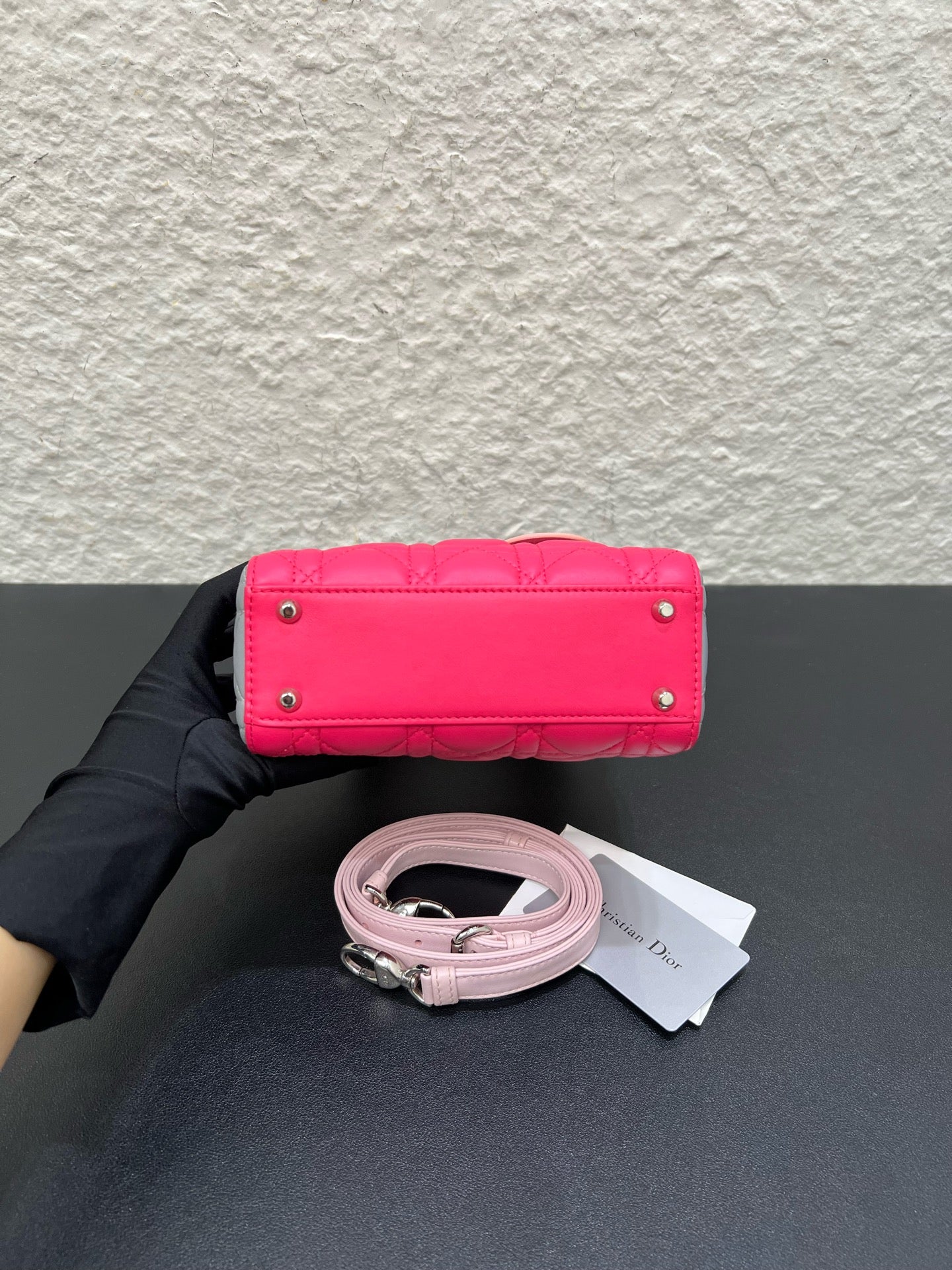Dior - Lady Dior - Leather - Multicolour - (mini)