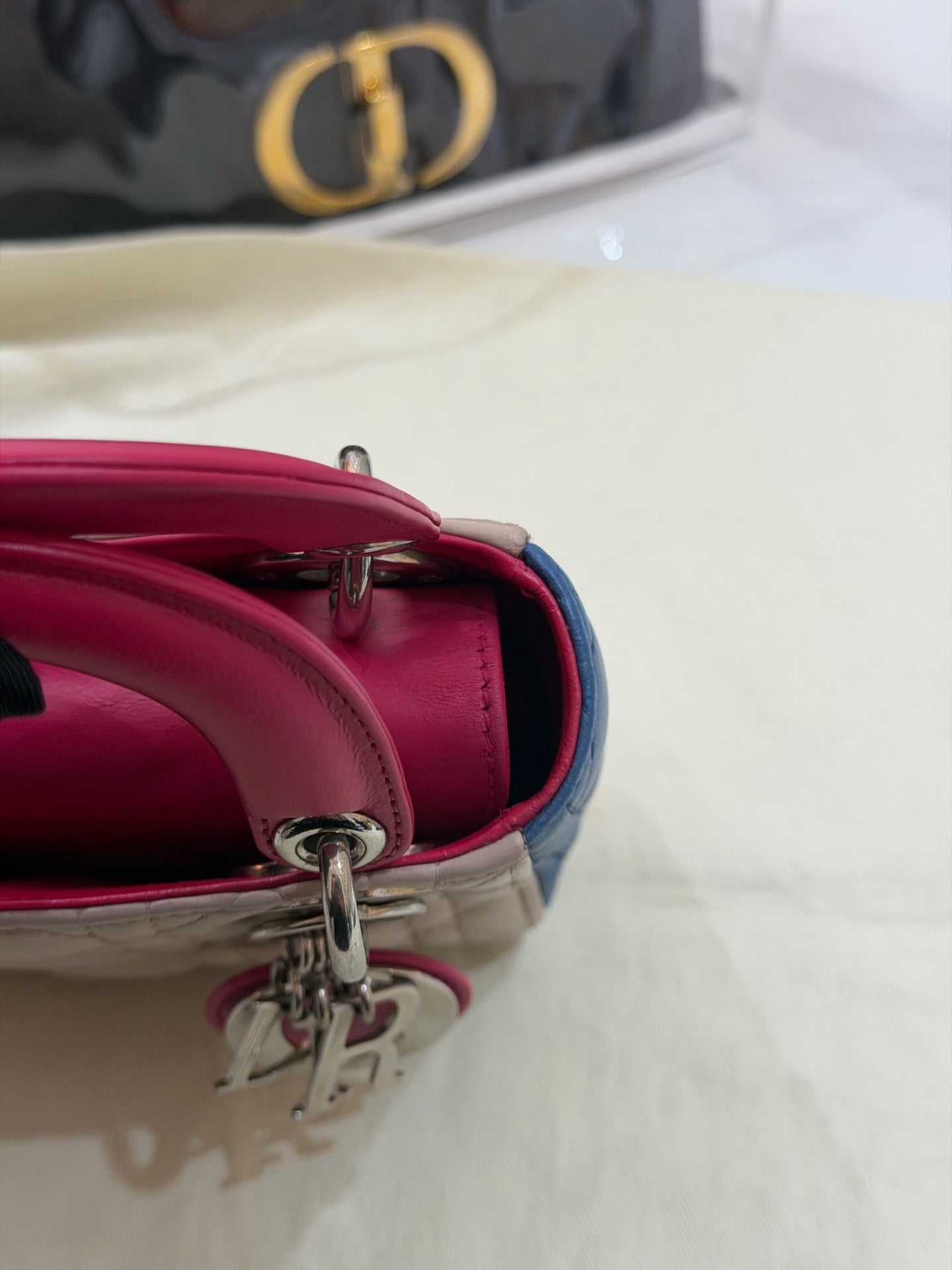 Dior - Lady Dior - Leather - Multicolour - (small)
