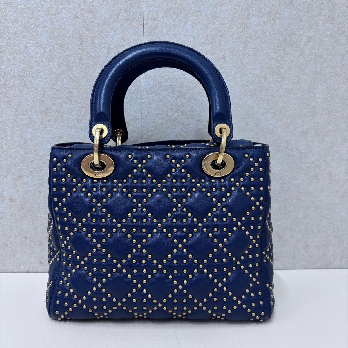 Dior - Lady Dior - Leather - Navy