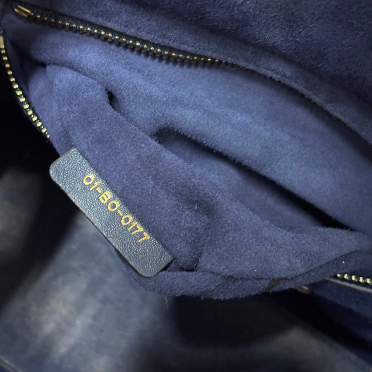 Dior - Lady Dior - Leather - Navy