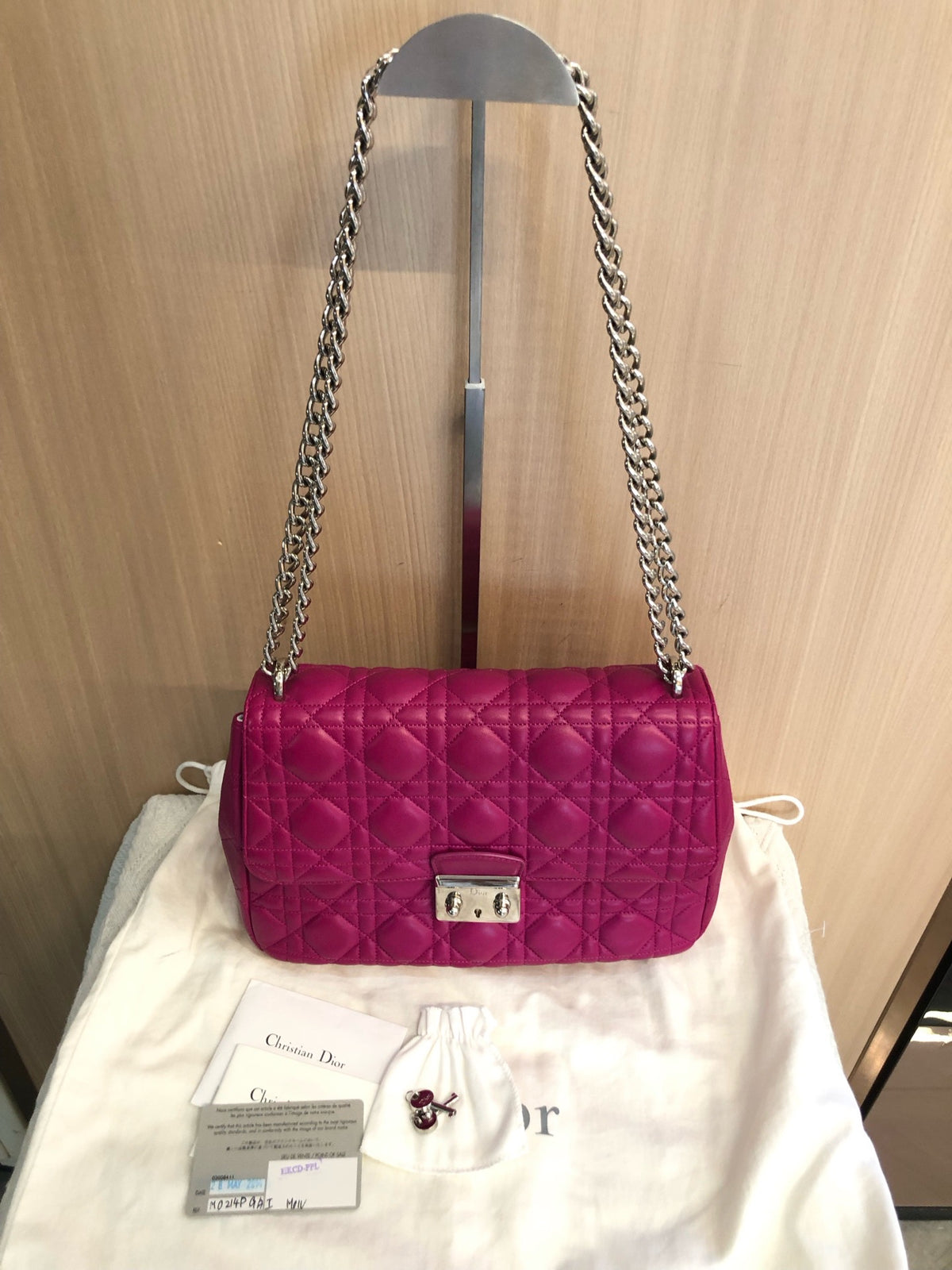 Dior - Lady Dior - Leather - Pink