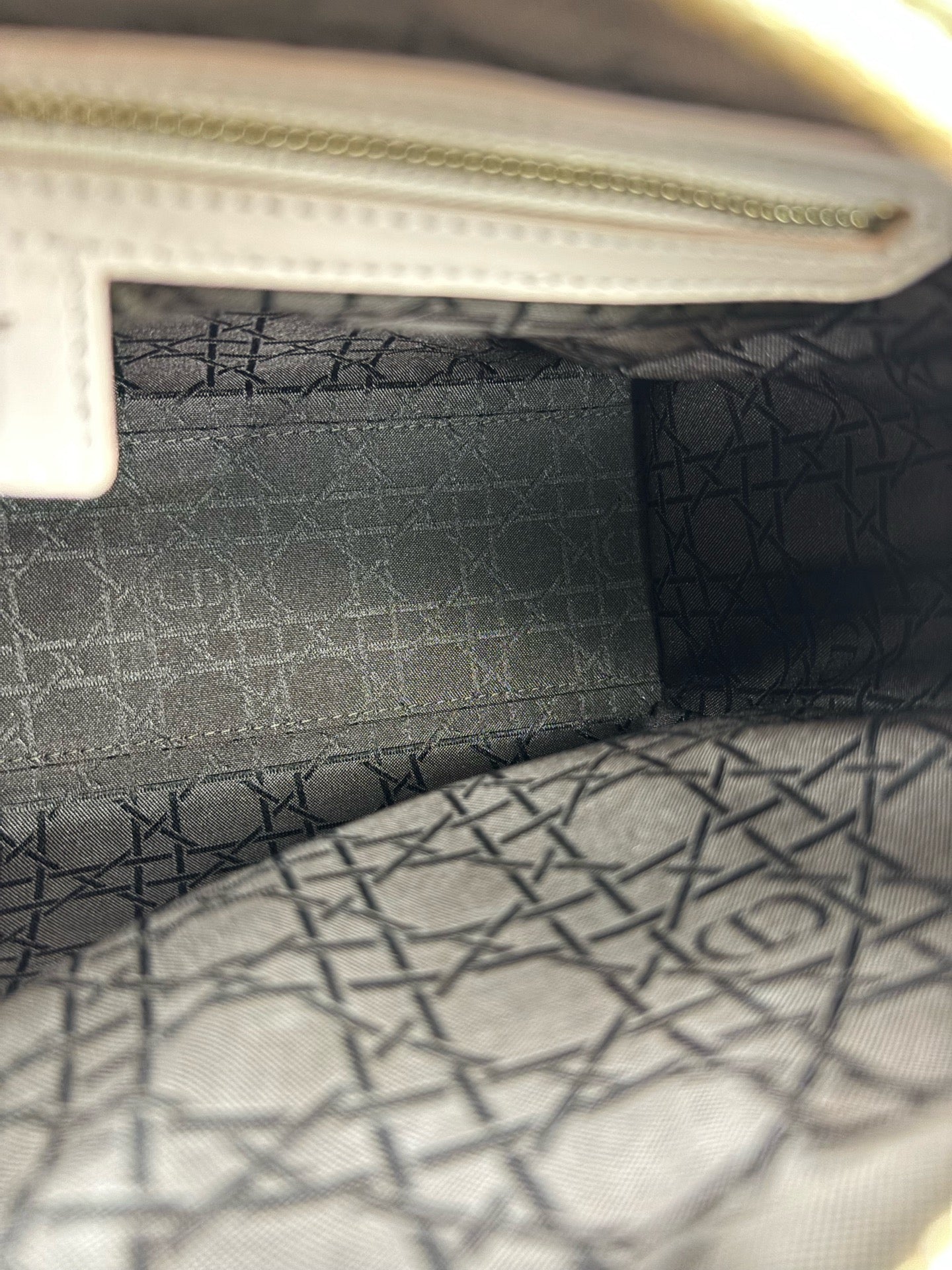 Dior - Lady Dior - Leather - Pink - (large)