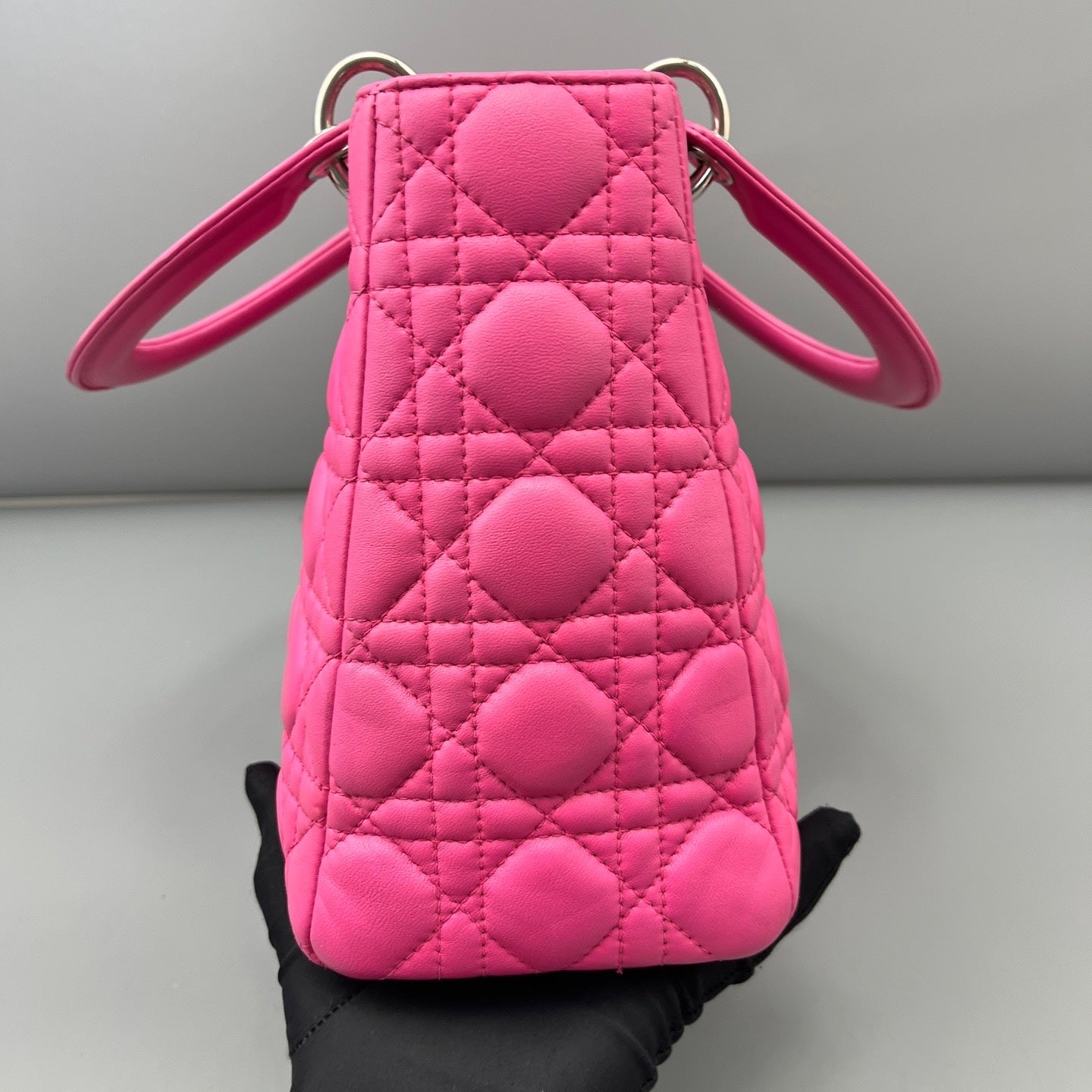 Dior - Lady Dior - Leather - Pink - (Medium)