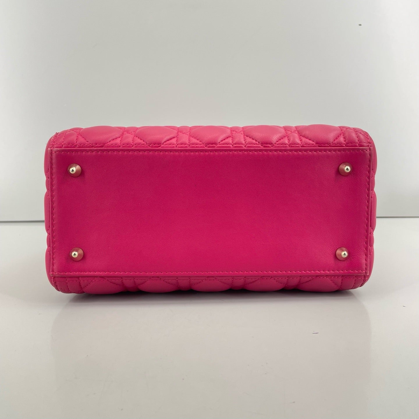 Dior - Lady Dior - Leather - Pink - (medium)