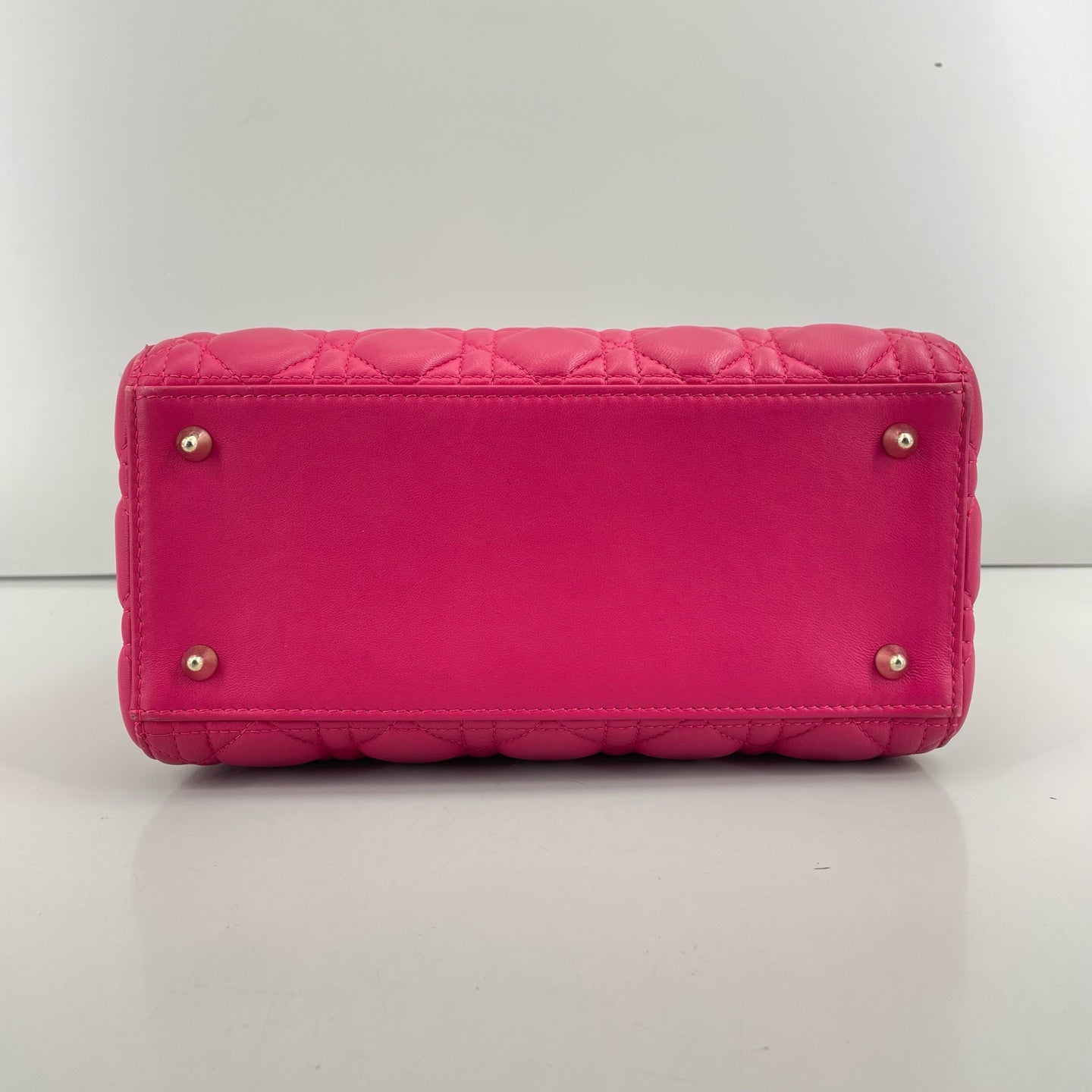 Dior - Lady Dior - Leather - Pink - (medium)
