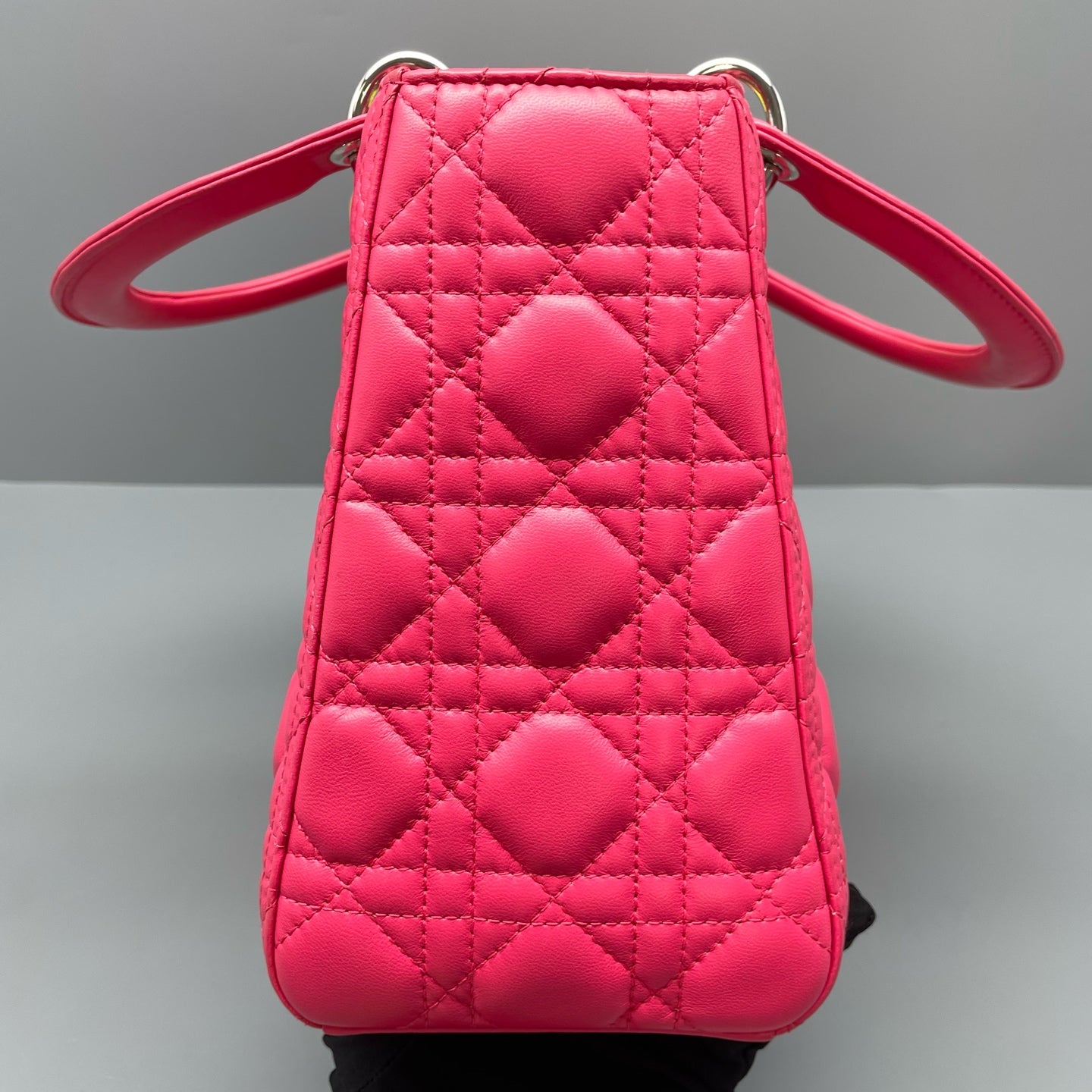 Dior - Lady Dior - Leather - Pink - (medium)