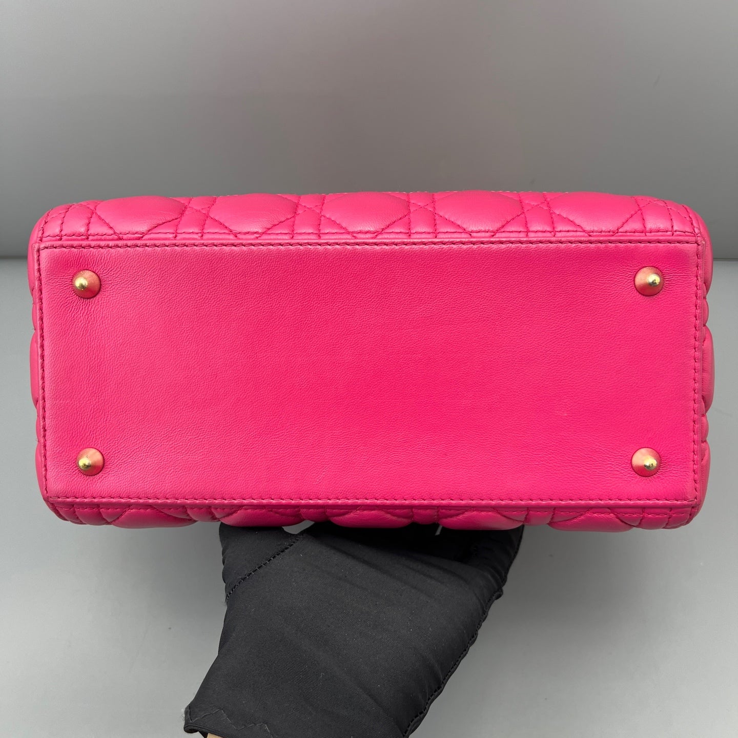 Dior - Lady Dior - Leather - Pink - (Medium)