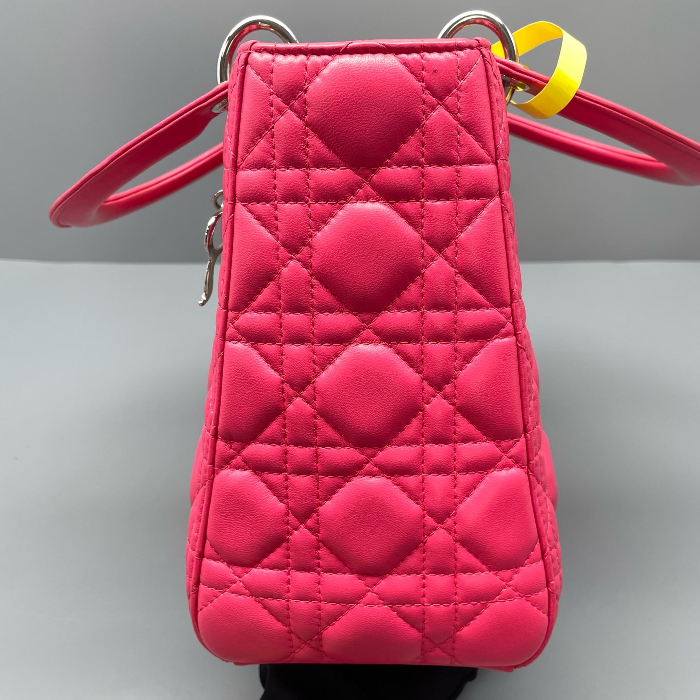 Dior - Lady Dior - Leather - Pink - (medium)