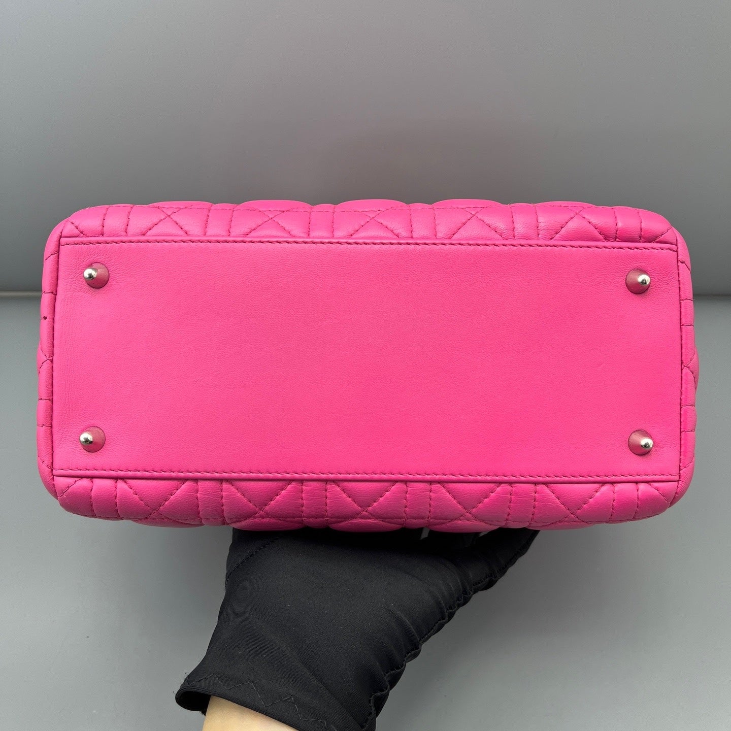 Dior - Lady Dior - Leather - Pink - (Medium)