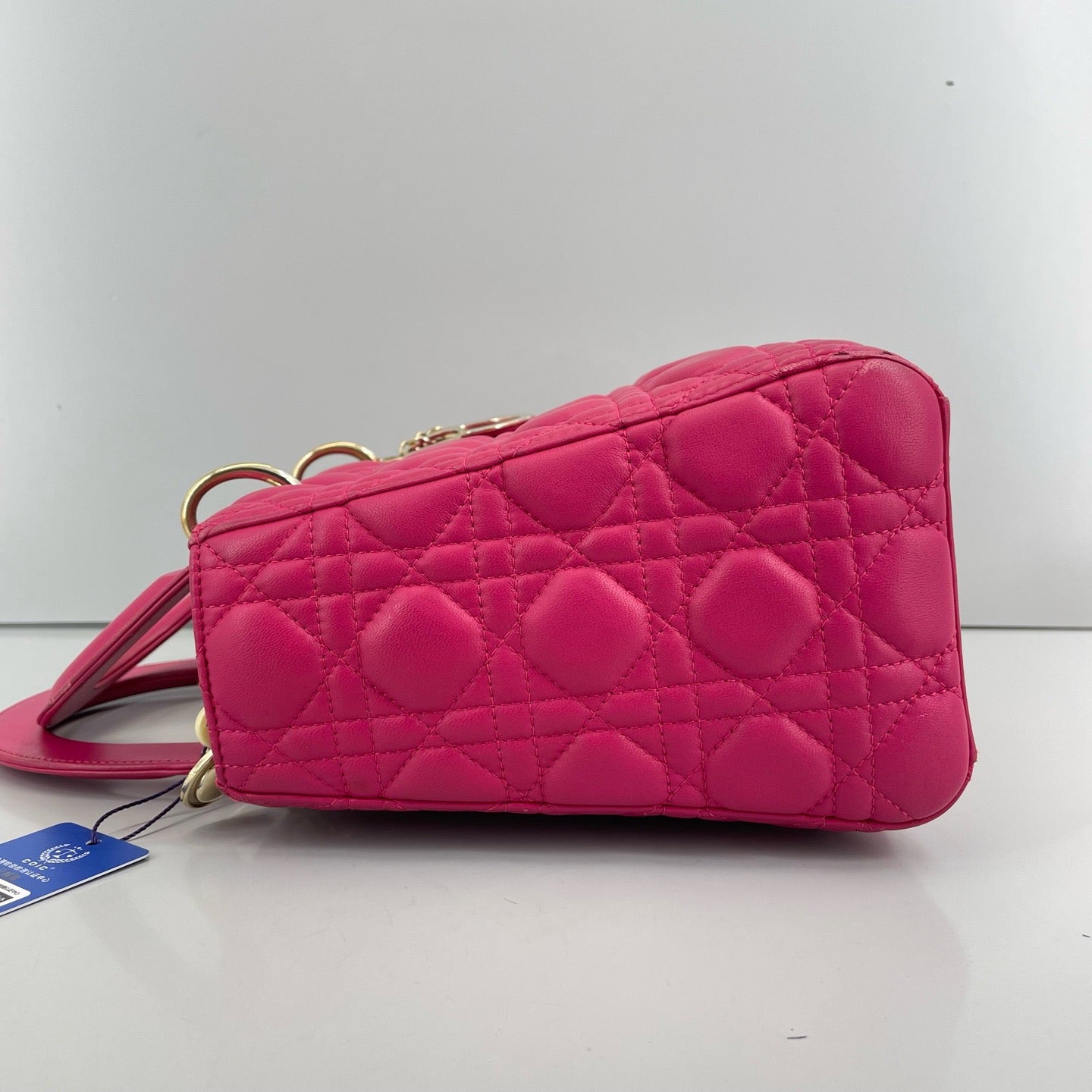 Dior - Lady Dior - Leather - Pink - (medium)