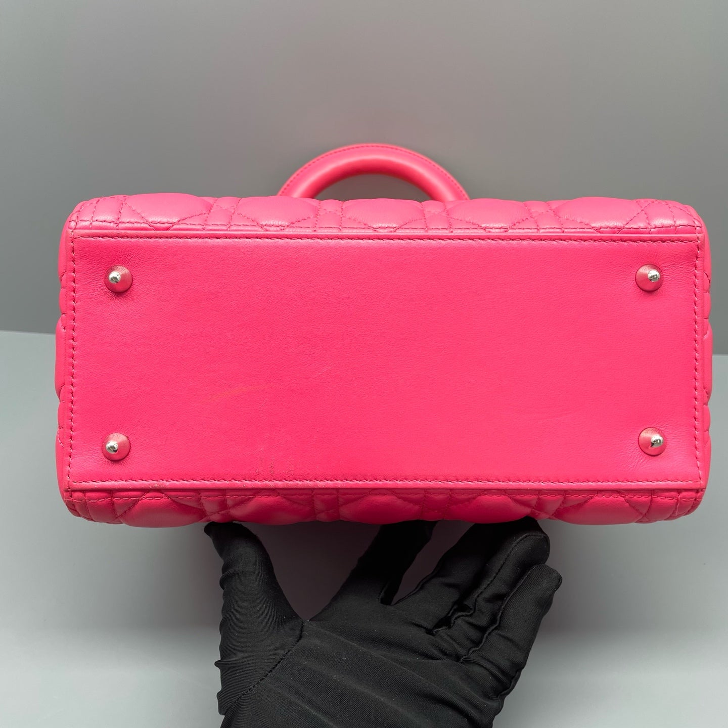 Dior - Lady Dior - Leather - Pink - (medium)