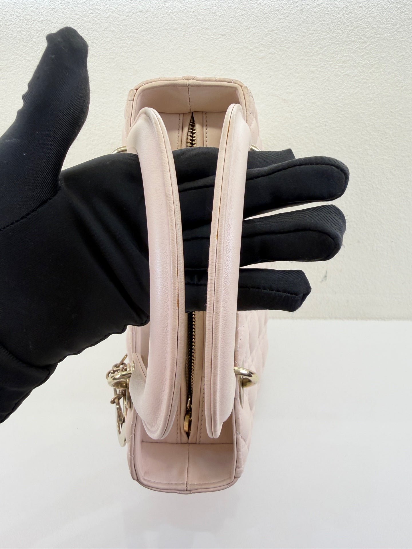 Dior - Lady Dior - Leather - Pink - (Medium)