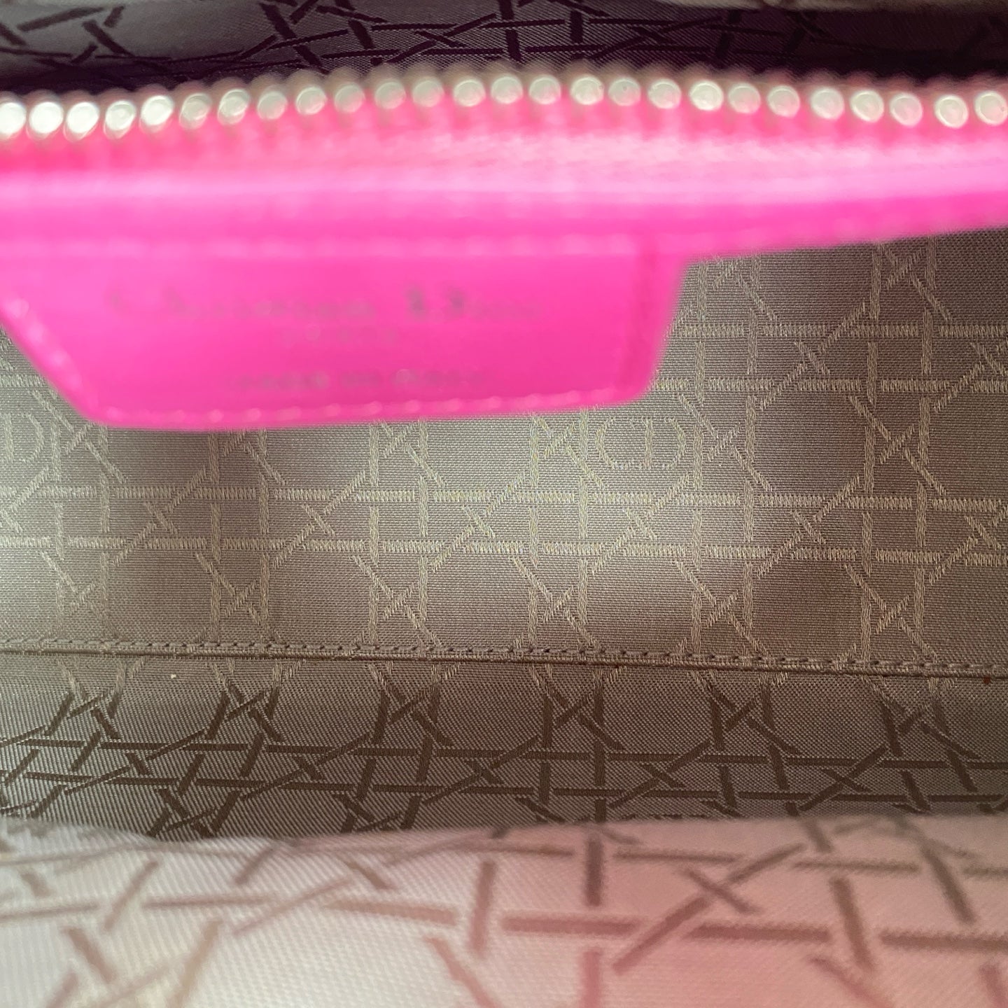 Dior - Lady Dior - Leather - Pink - (Medium)