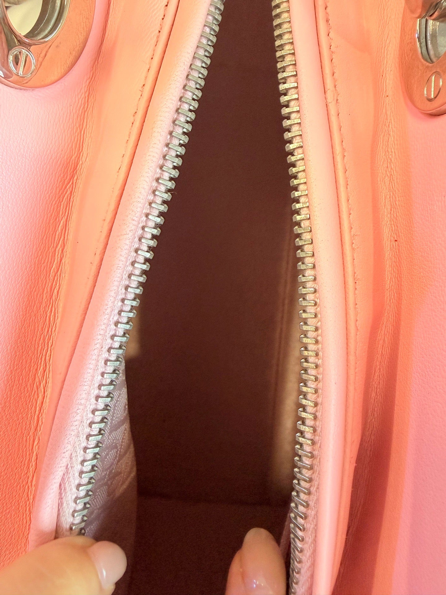 Dior - Lady Dior - Leather - Pink - (Medium)