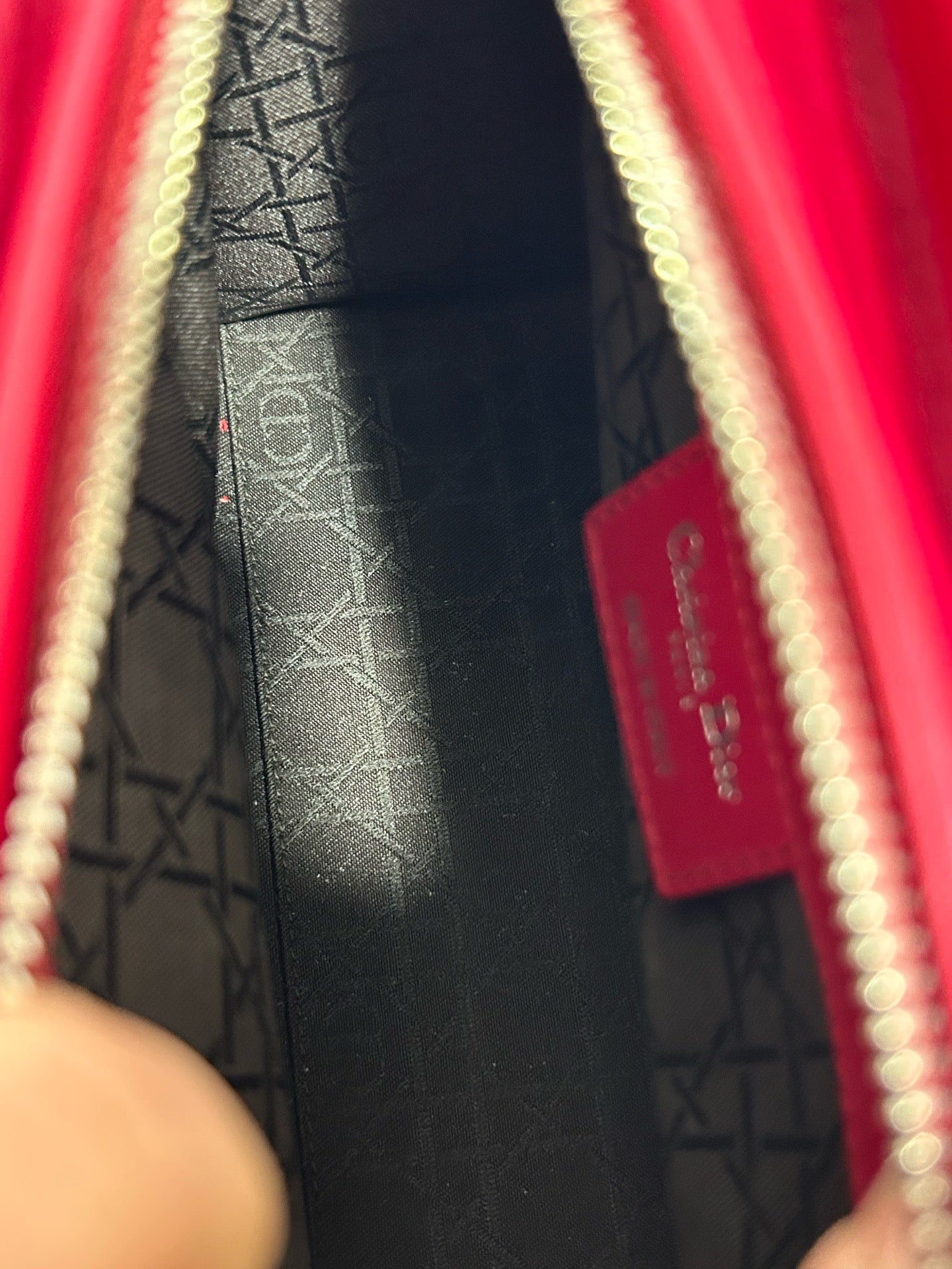 Dior - Lady Dior - Leather - Pink - (medium)