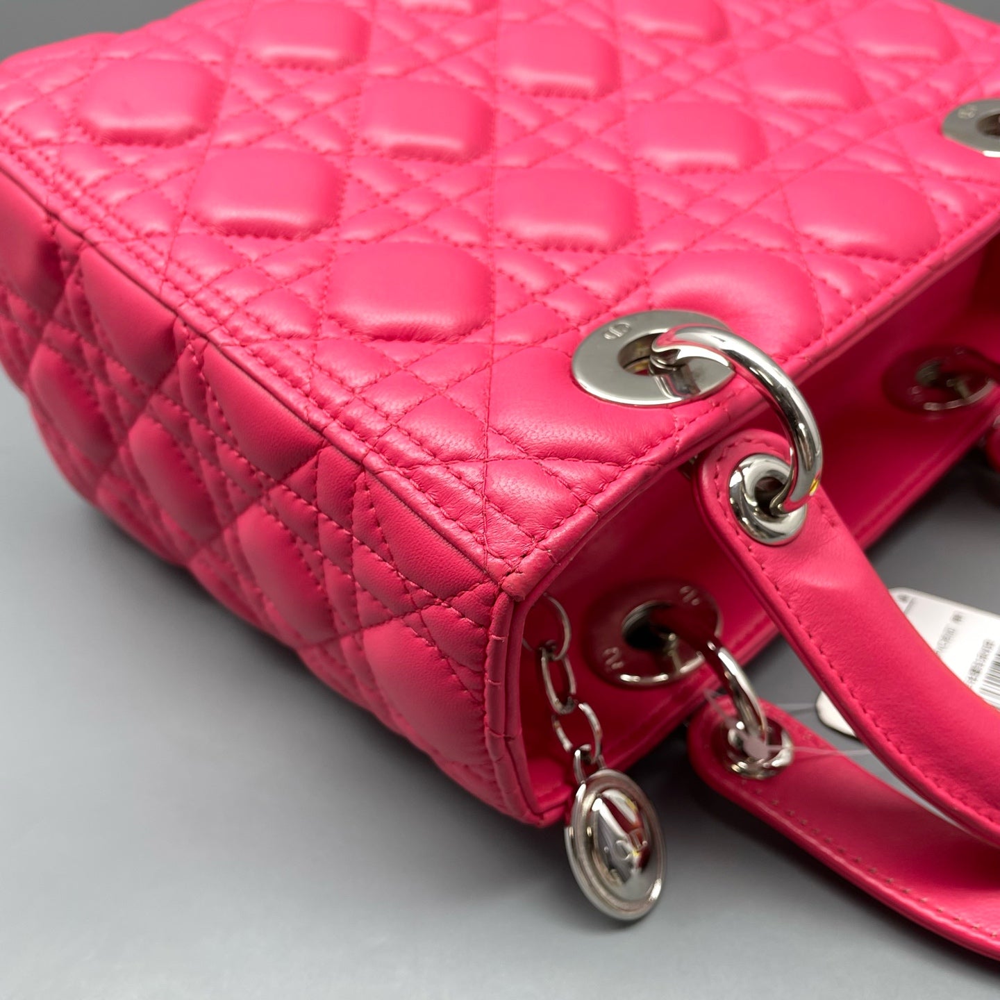 Dior - Lady Dior - Leather - Pink - (medium)