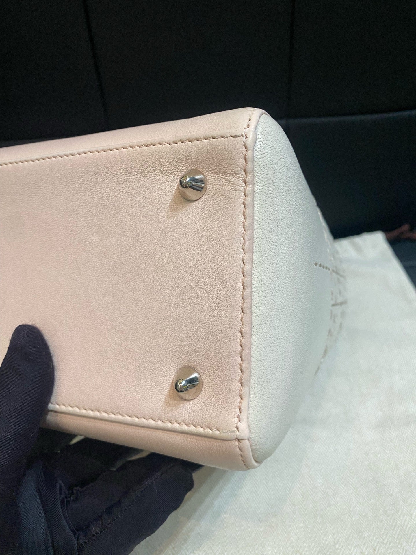 Dior - Lady Dior - Leather - Pink - (Medium)