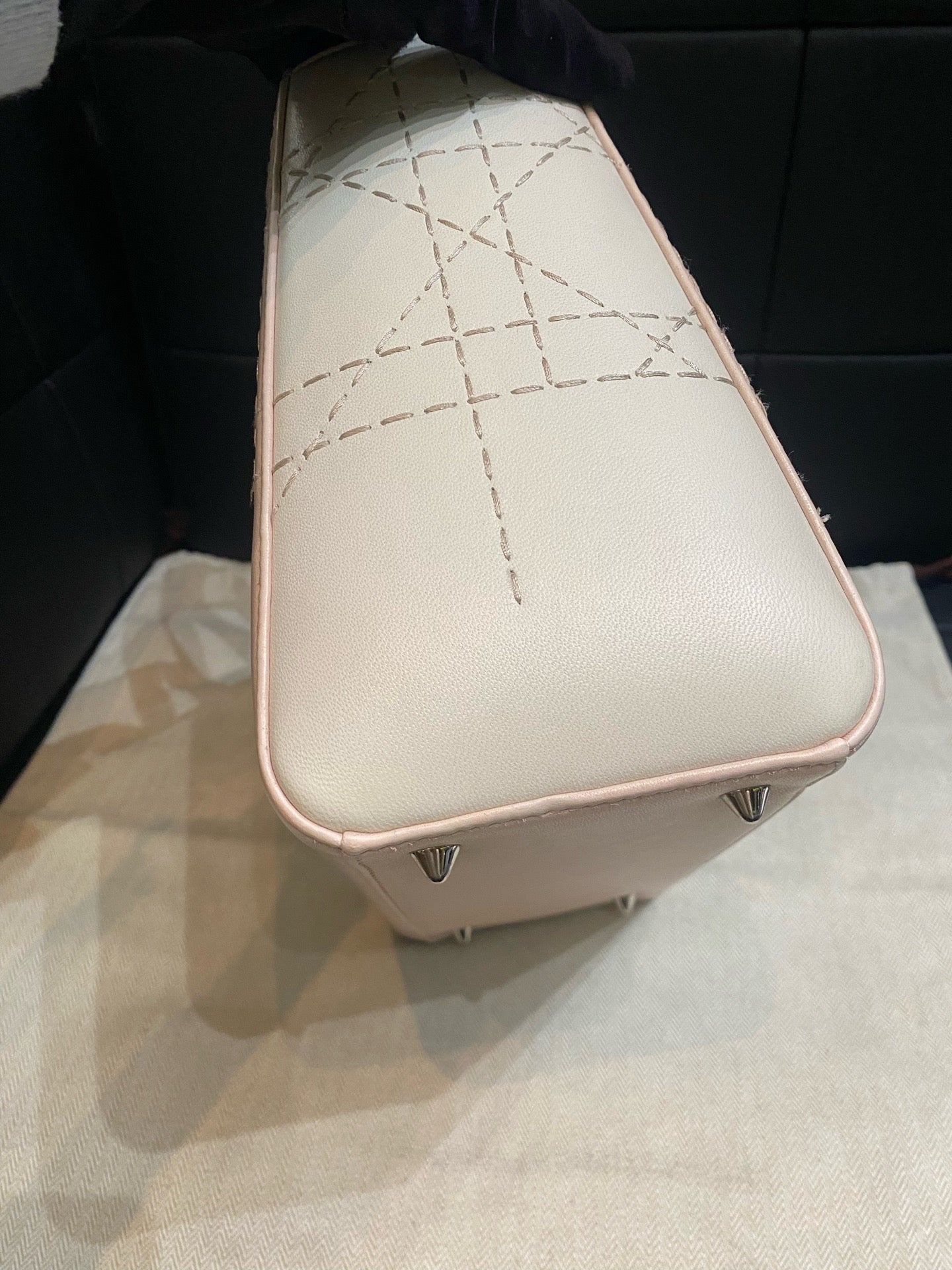 Dior - Lady Dior - Leather - Pink - (Medium)