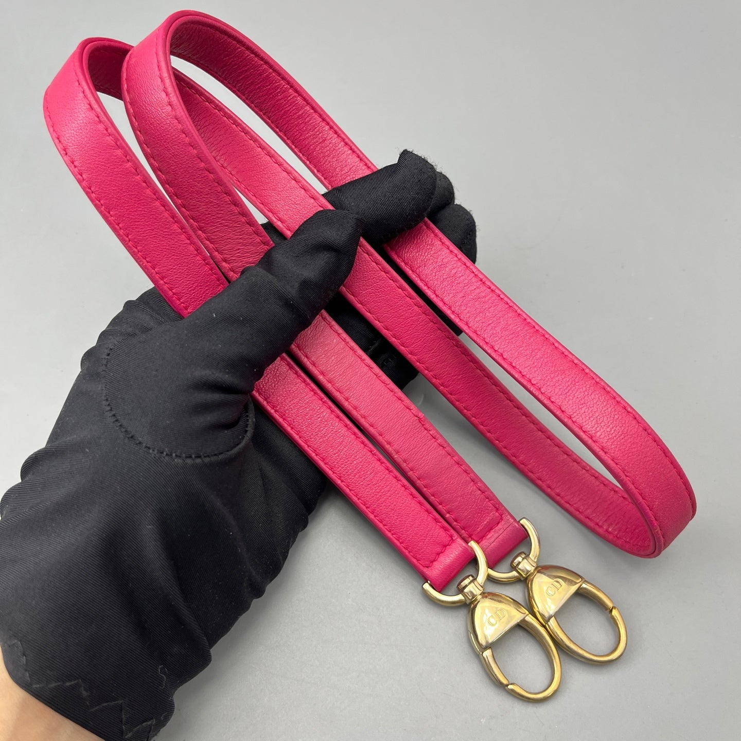 Dior - Lady Dior - Leather - Pink - (Medium)