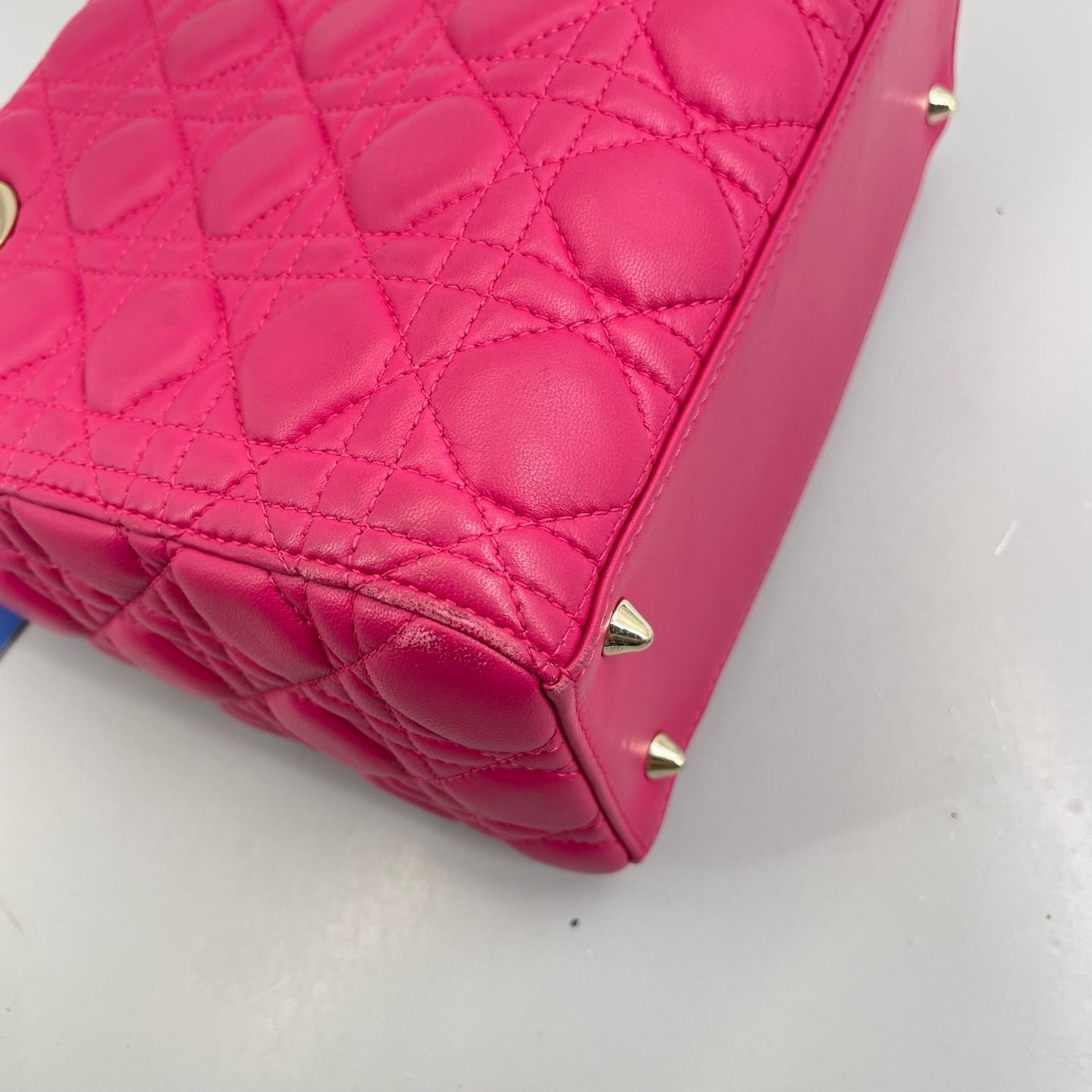 Dior - Lady Dior - Leather - Pink - (medium)