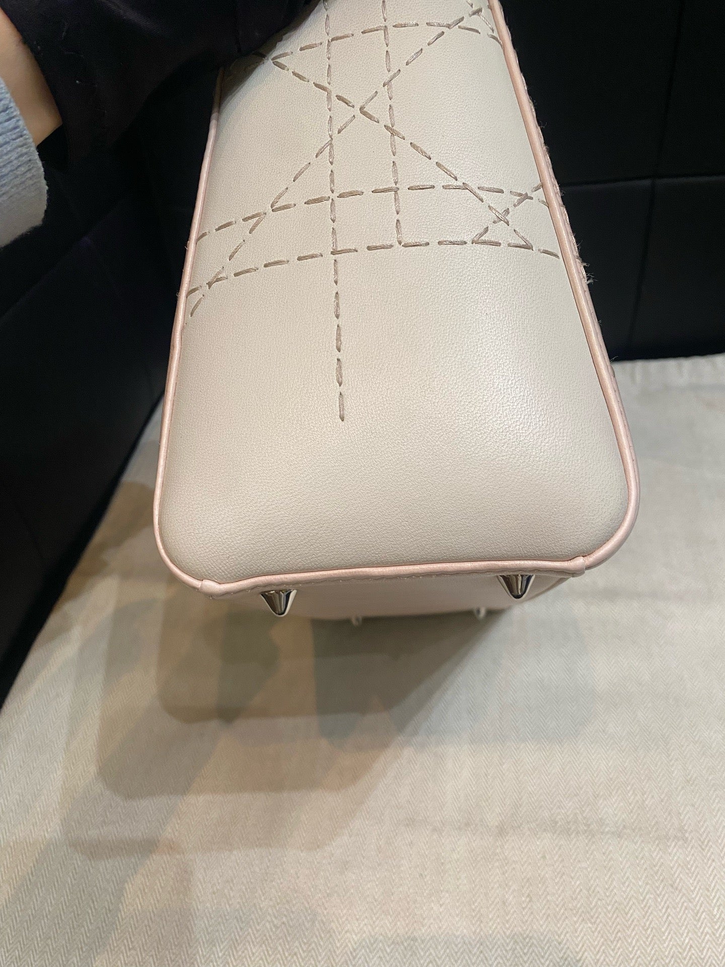 Dior - Lady Dior - Leather - Pink - (Medium)