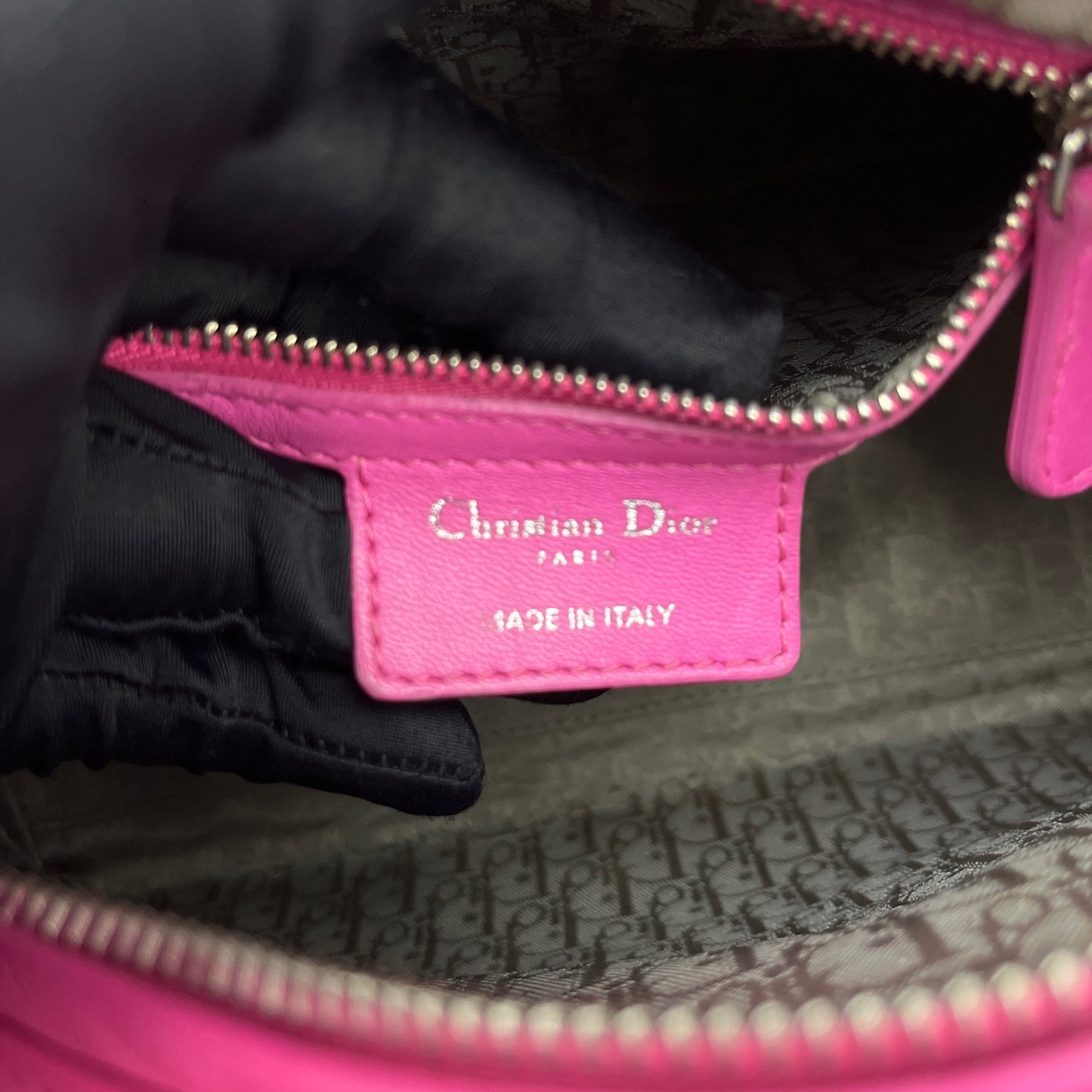Dior - Lady Dior - Leather - Pink - (medium)