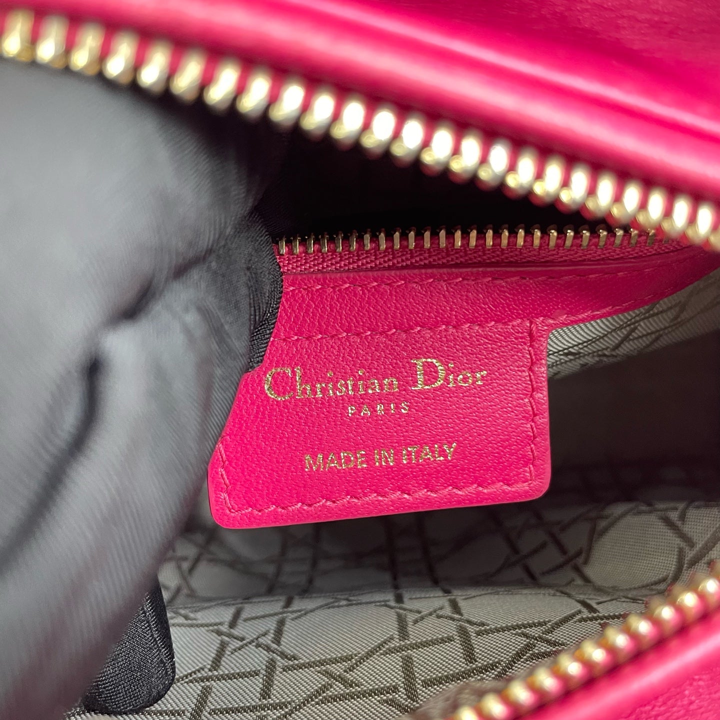 Dior - Lady Dior - Leather - Pink - (medium)