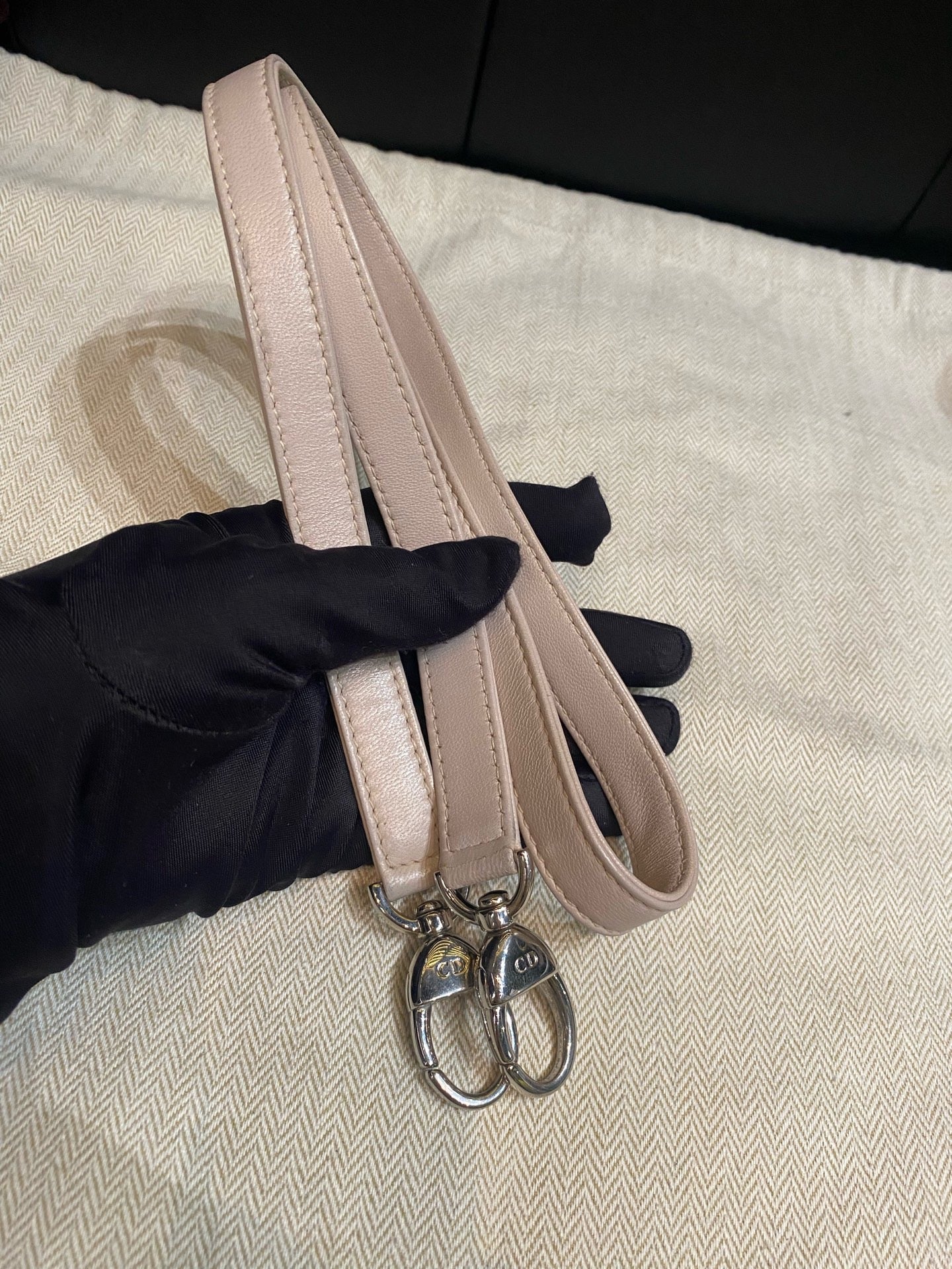 Dior - Lady Dior - Leather - Pink - (Medium)