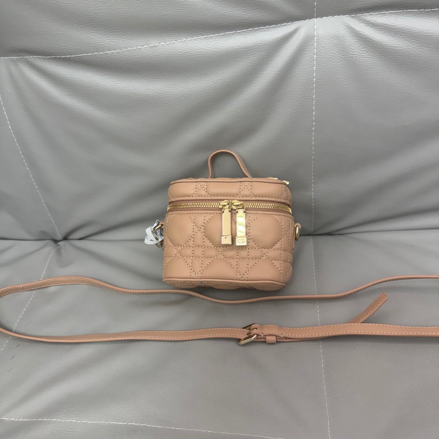 Dior - Lady Dior - Leather - Pink - (mini)