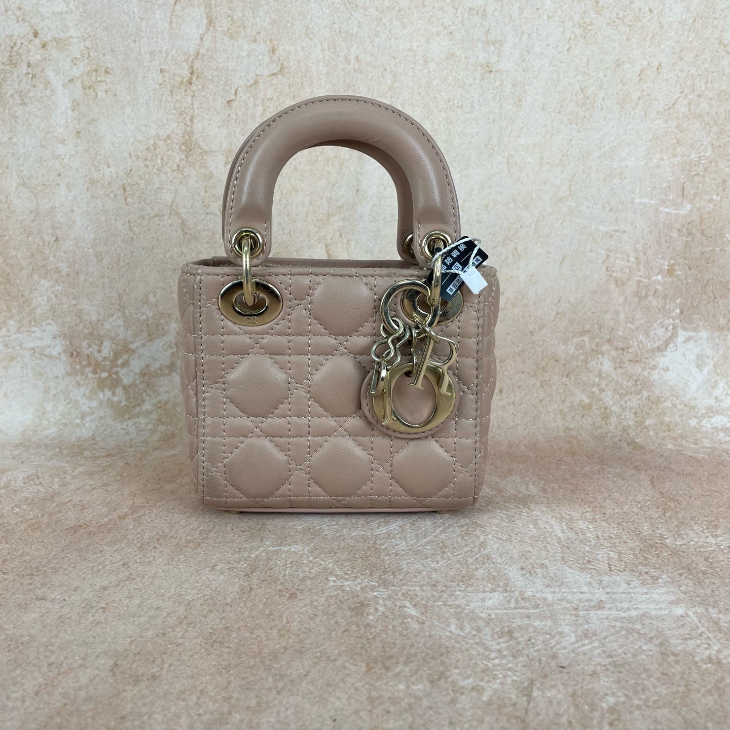 Dior - Lady Dior - Leather - Pink - (mini)