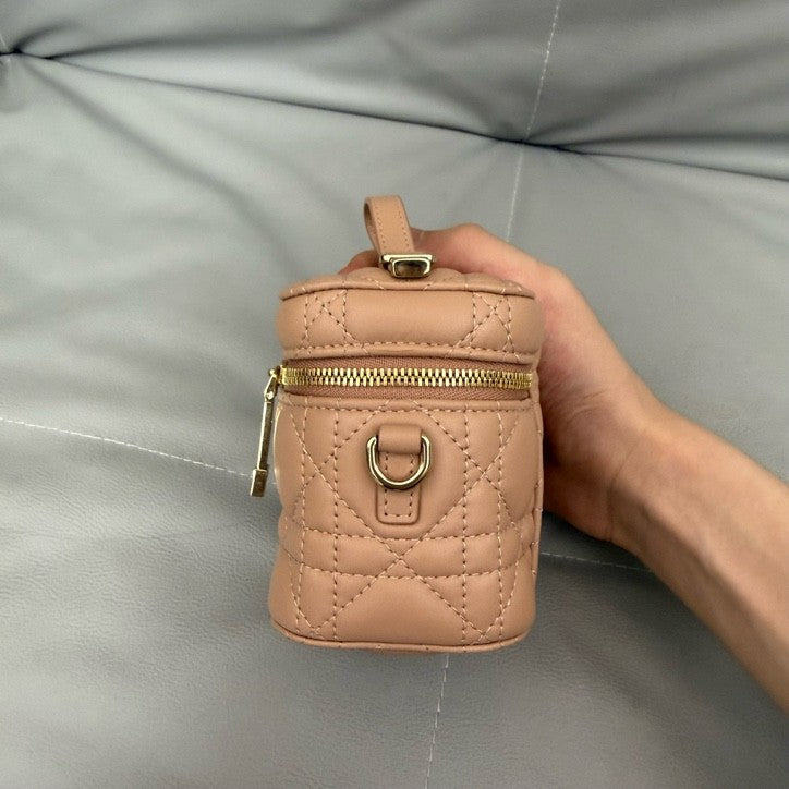 Dior - Lady Dior - Leather - Pink - (mini)