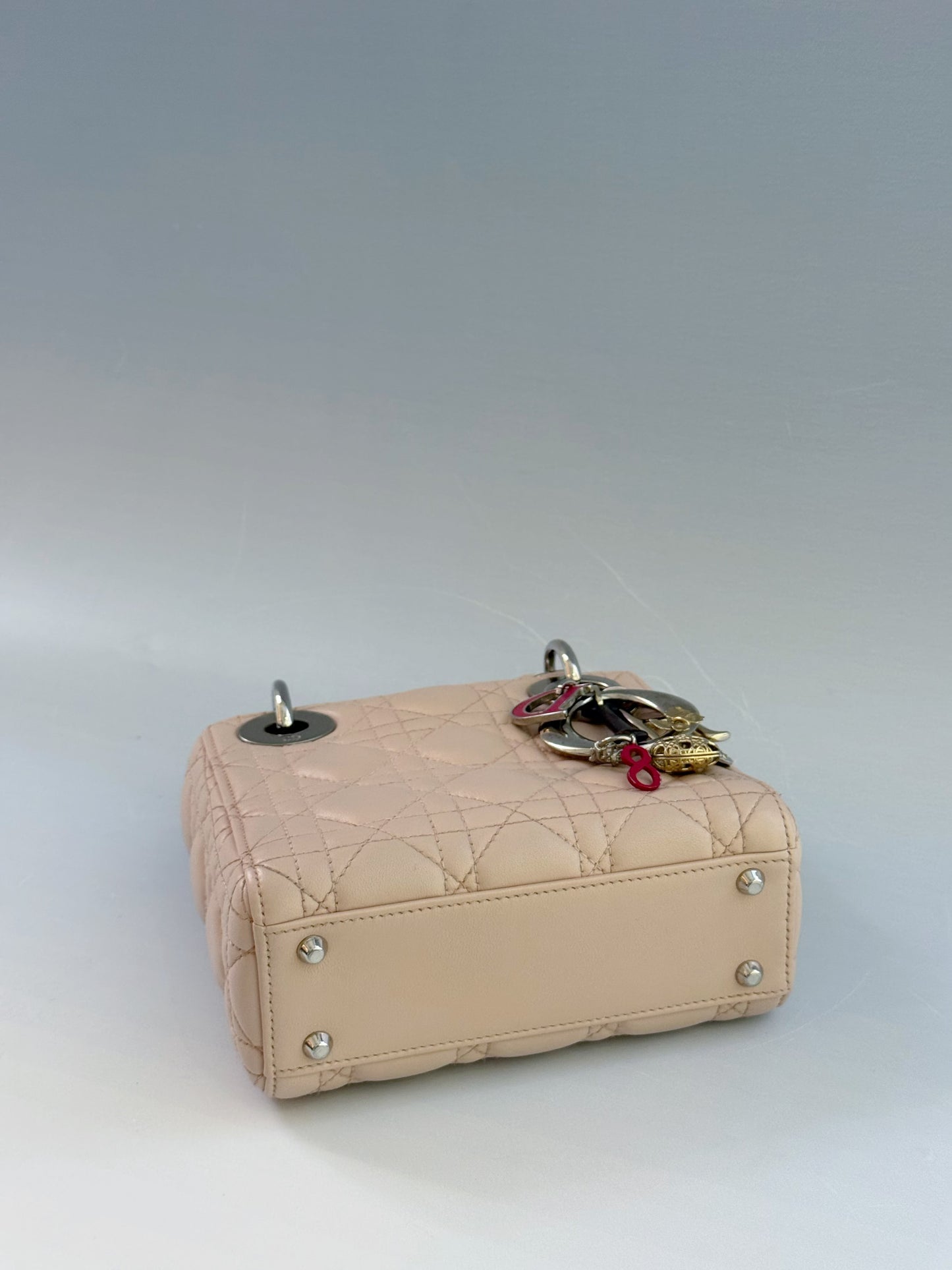 Dior - Lady Dior - Leather - Pink - (mini)