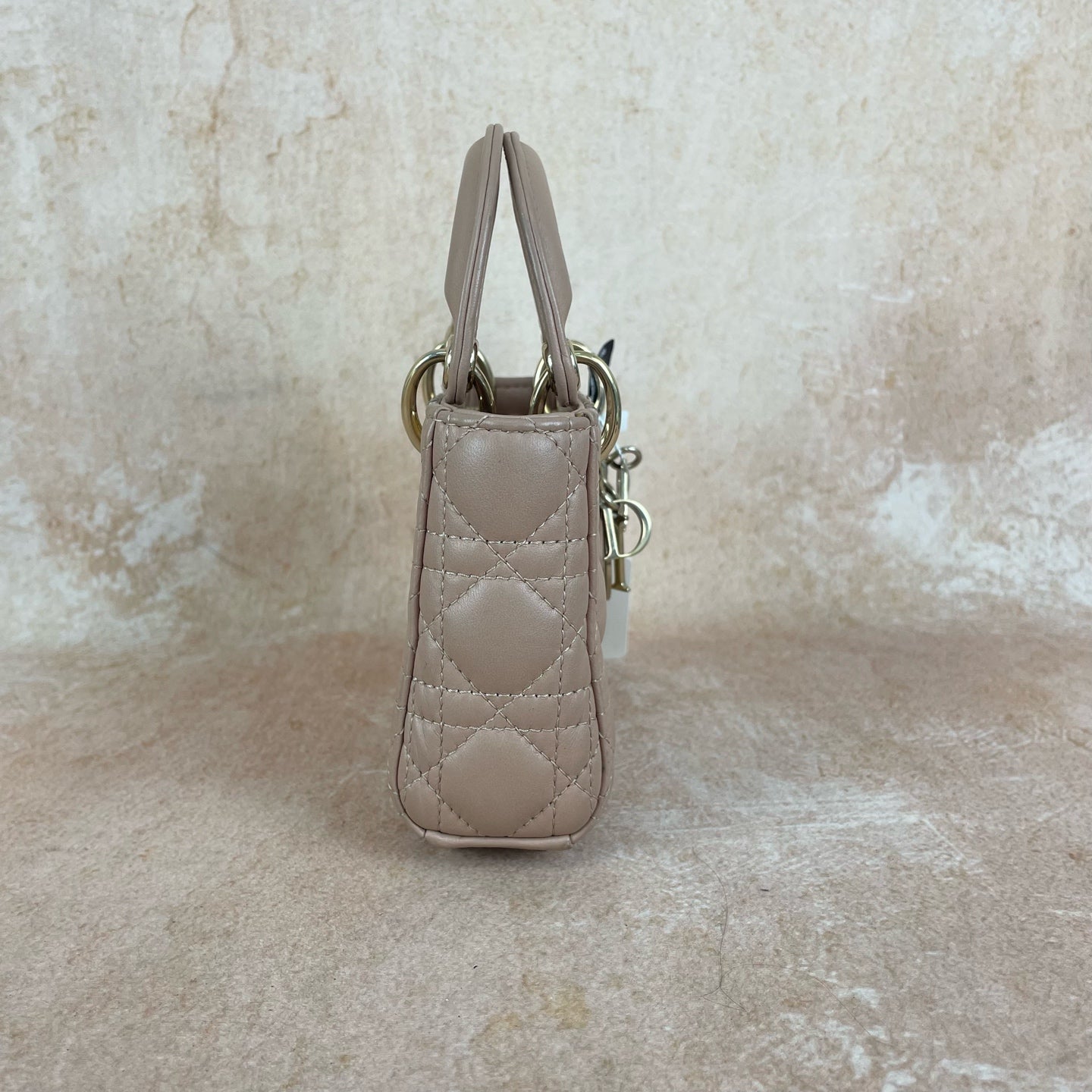 Dior - Lady Dior - Leather - Pink - (mini)